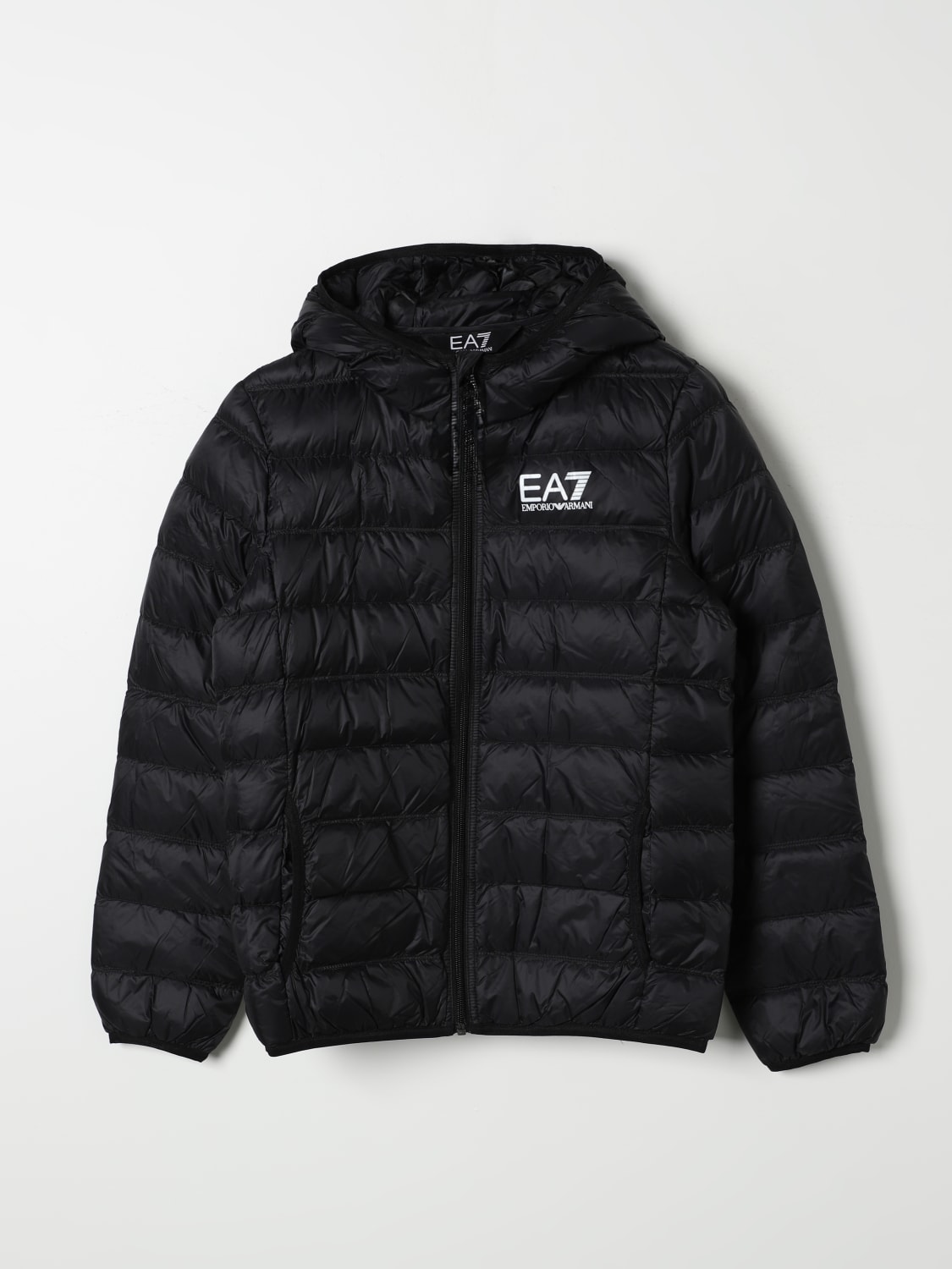 Kids ea7 coat on sale