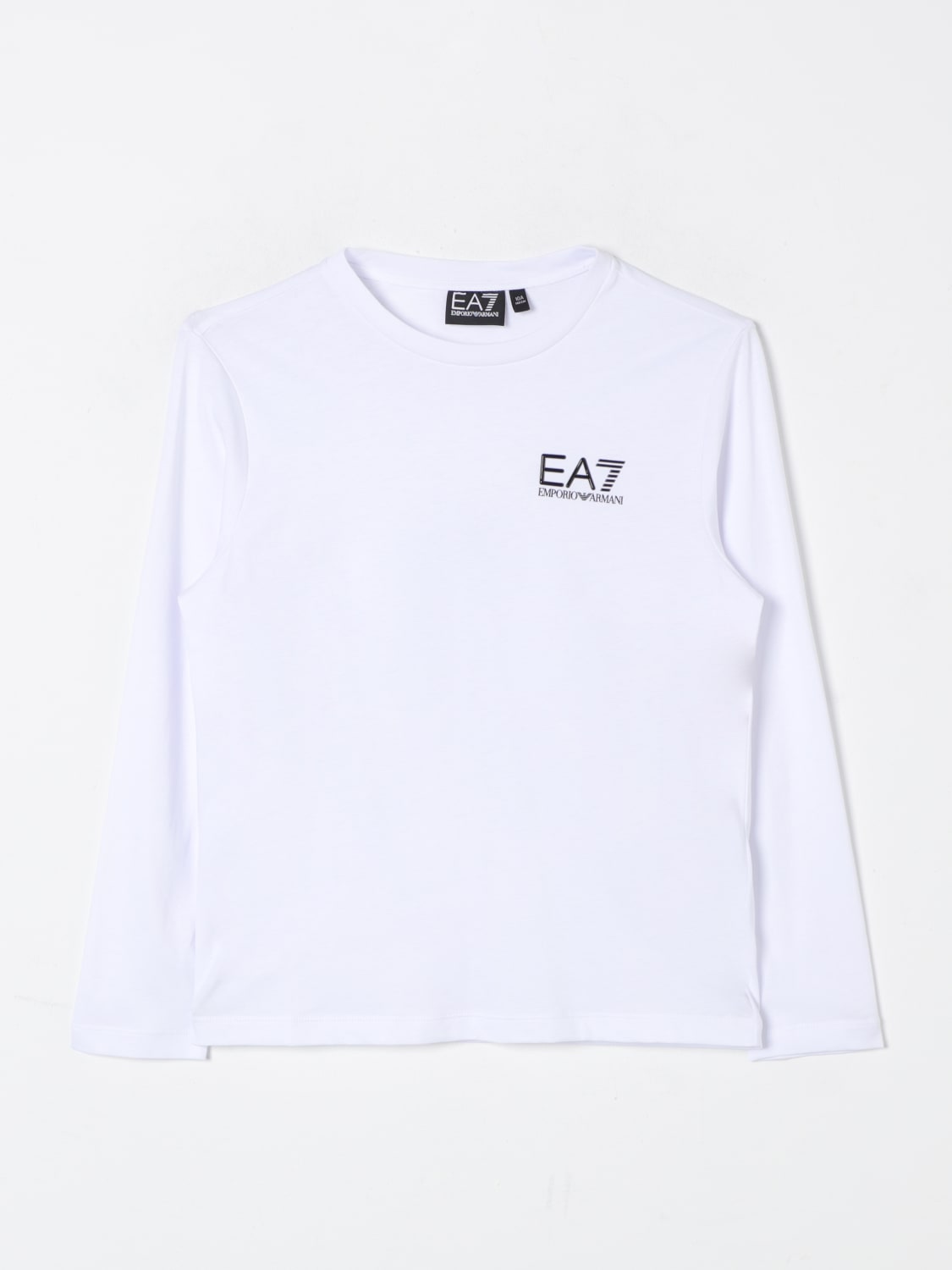 EA7 T-SHIRT: T-shirt basic con logo Ea7, Bianco - Img 1