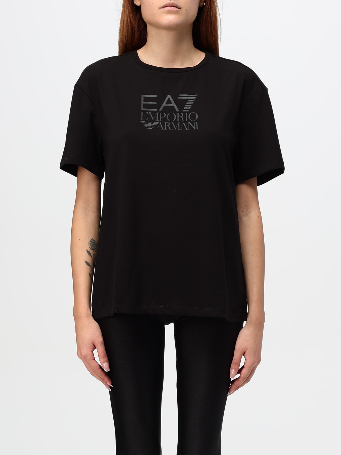 EA7 T-SHIRT: T-shirt con logo Ea7, Nero - Img 1