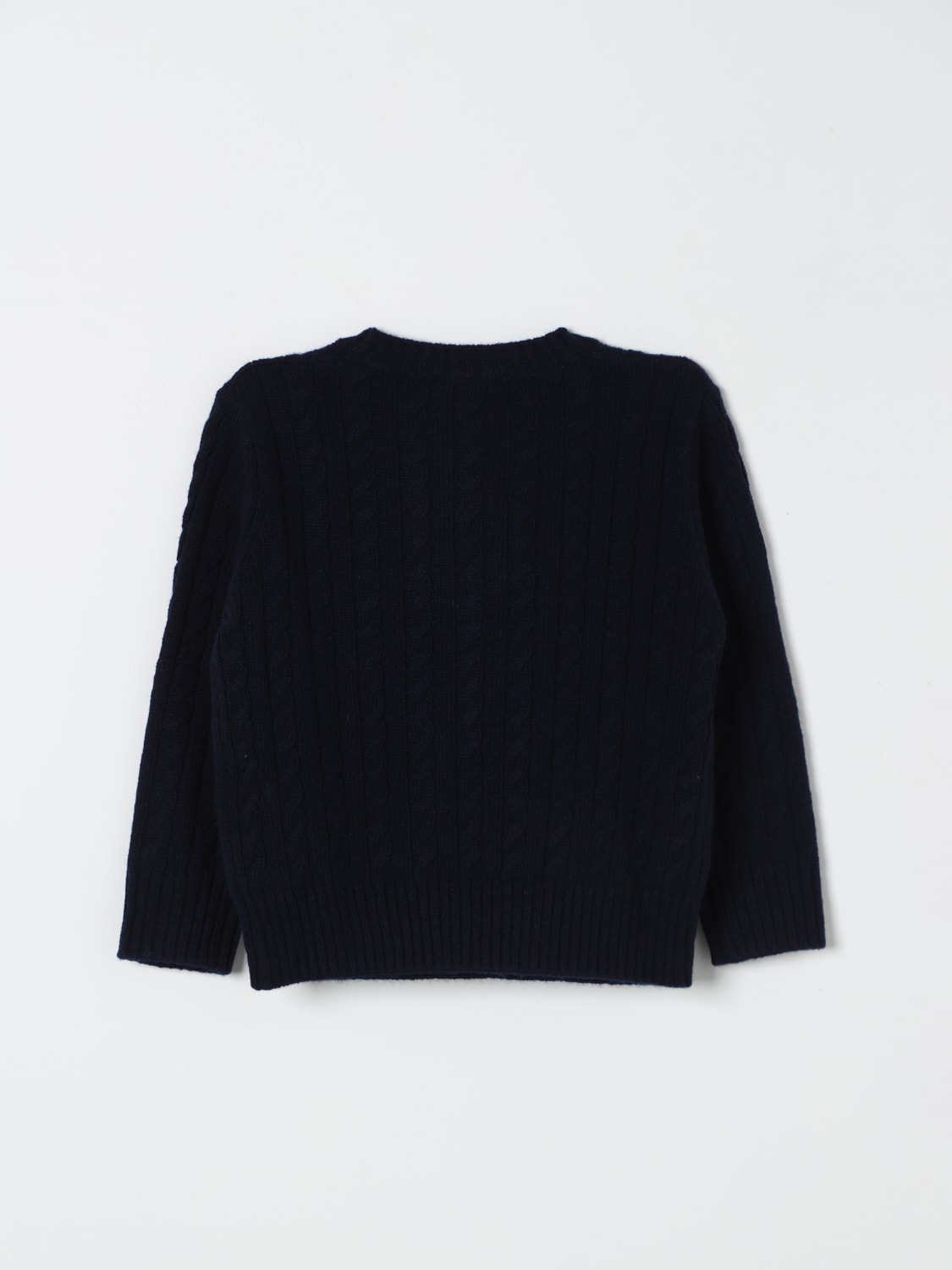 IL GUFO SWEATER: Sweater kids Il Gufo, Blue - Img 2