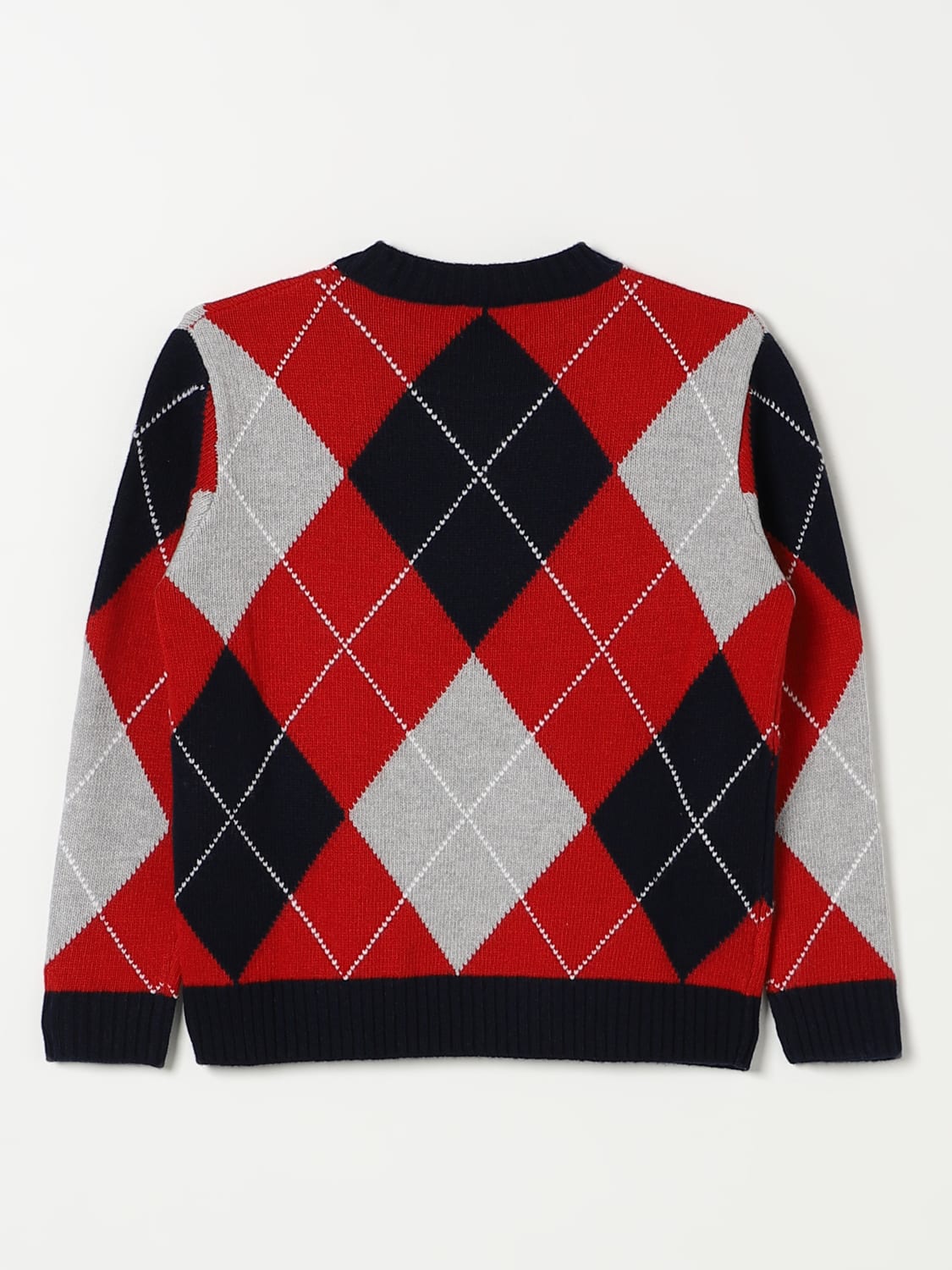 IL GUFO SWEATER: Sweater kids Il Gufo, Blue - Img 2