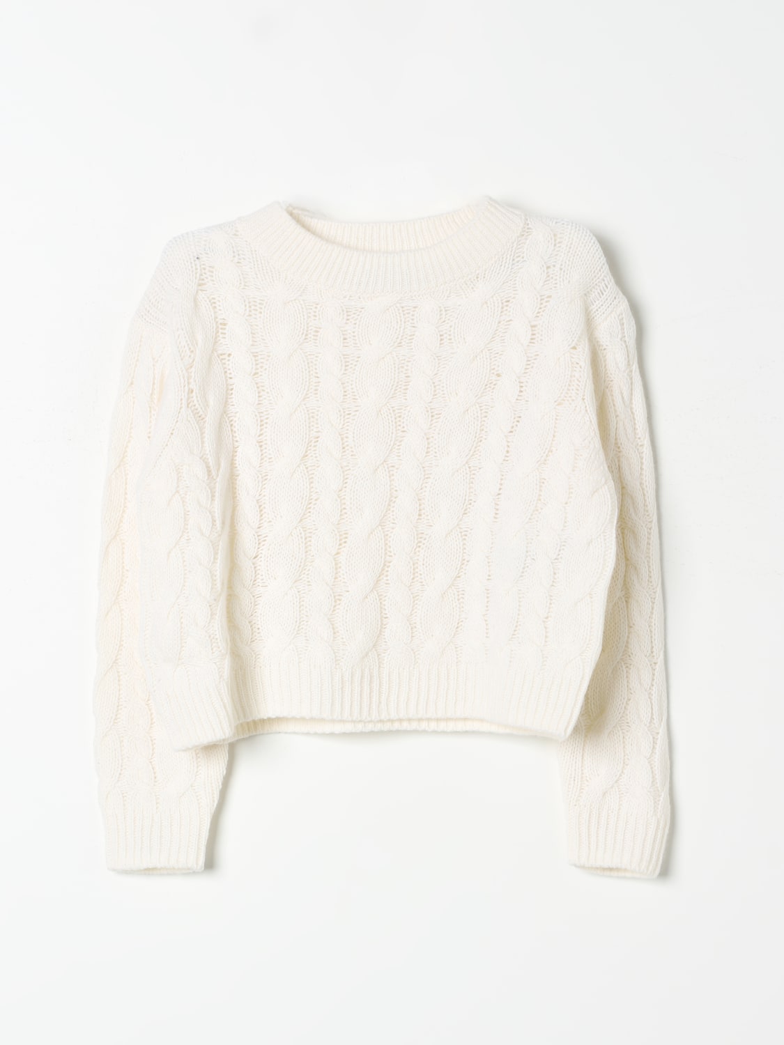 IL GUFO SWEATER: Sweater kids Il Gufo, Yellow Cream - Img 1