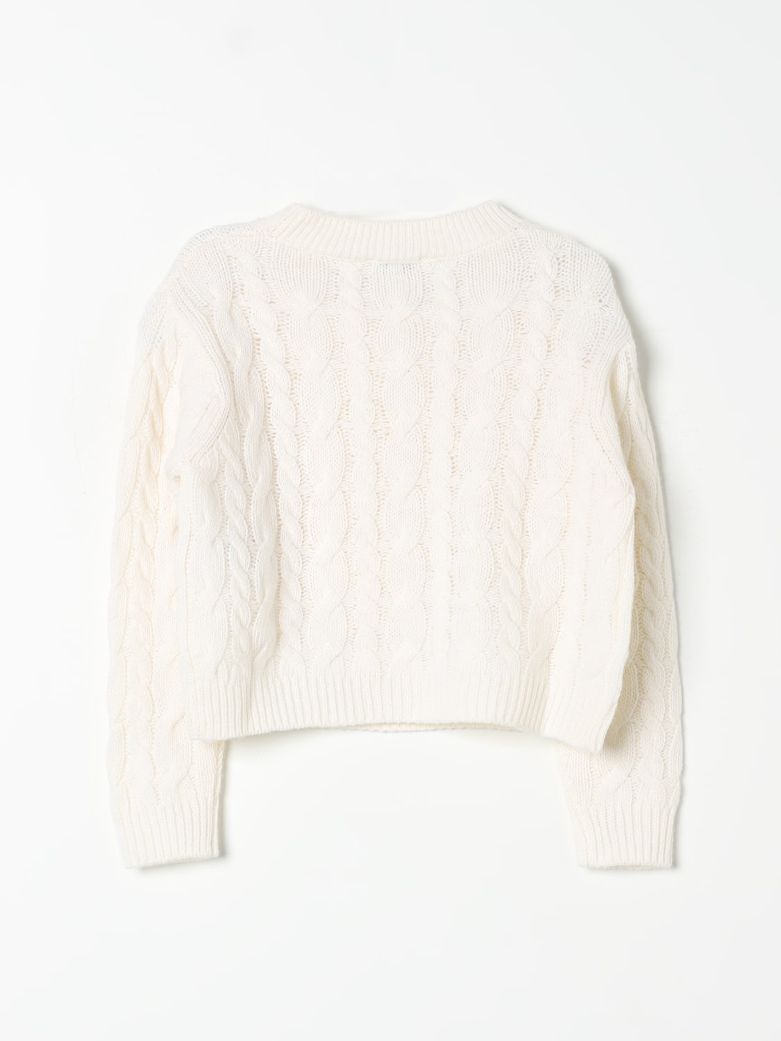 IL GUFO SWEATER: Sweater kids Il Gufo, Yellow Cream - Img 2