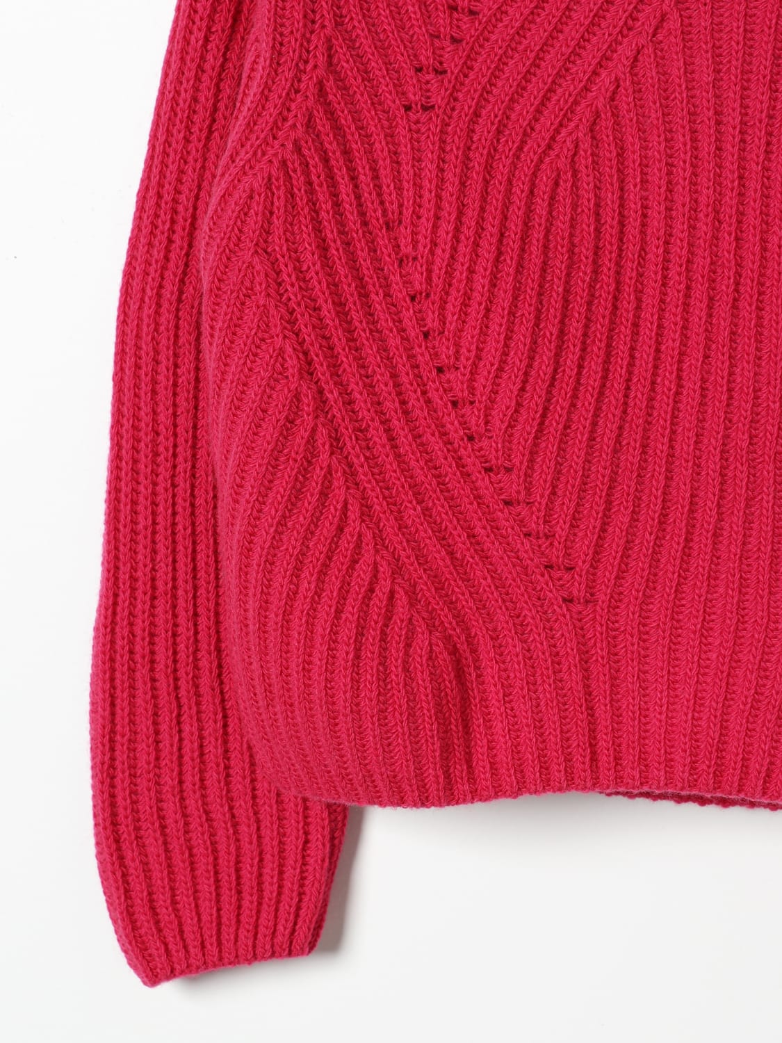 IL GUFO SWEATER: Sweater kids Il Gufo, Fuchsia - Img 3