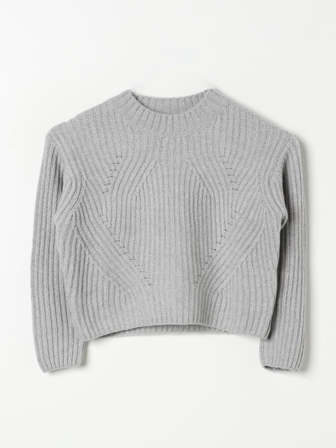 IL GUFO SWEATER: Sweater kids Il Gufo, Grey 1 - Img 1