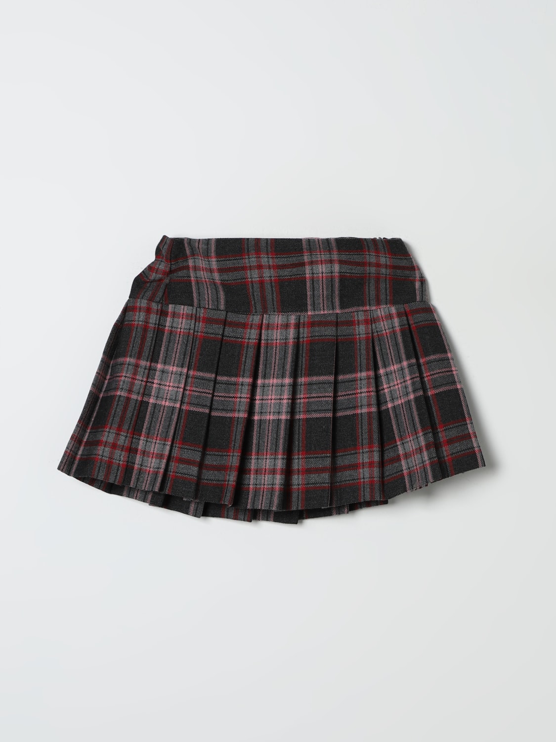 IL GUFO SKIRT: Skirt kids Il Gufo, Grey - Img 1