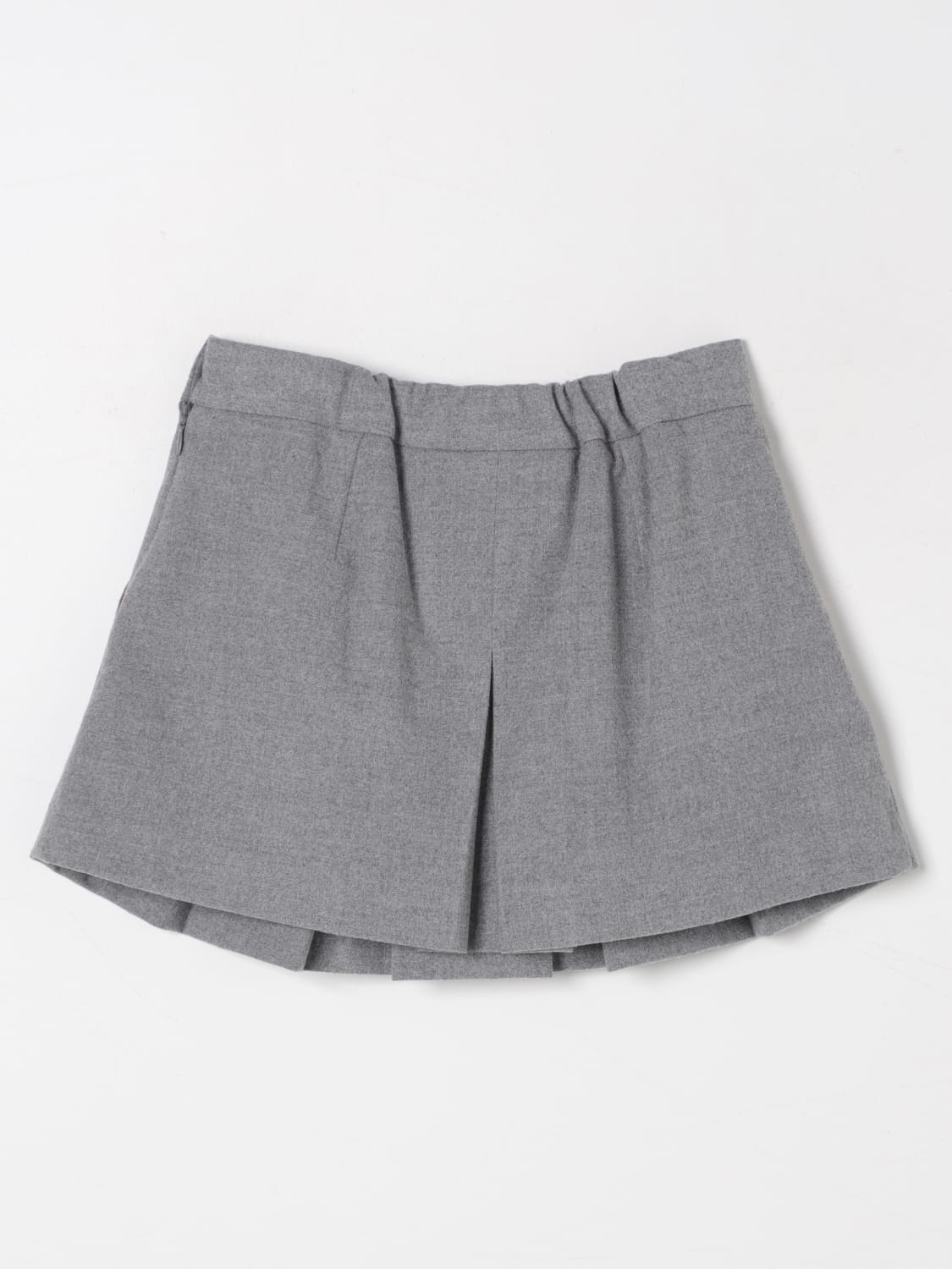 IL GUFO スカート: スカート ボーイ Il Gufo, グレー - Img 2