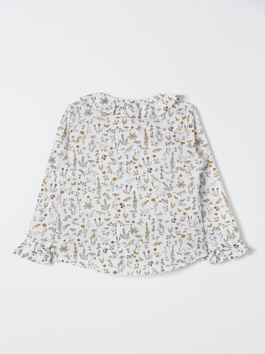 IL GUFO SHIRT: Shirt kids Il Gufo, White - Img 2