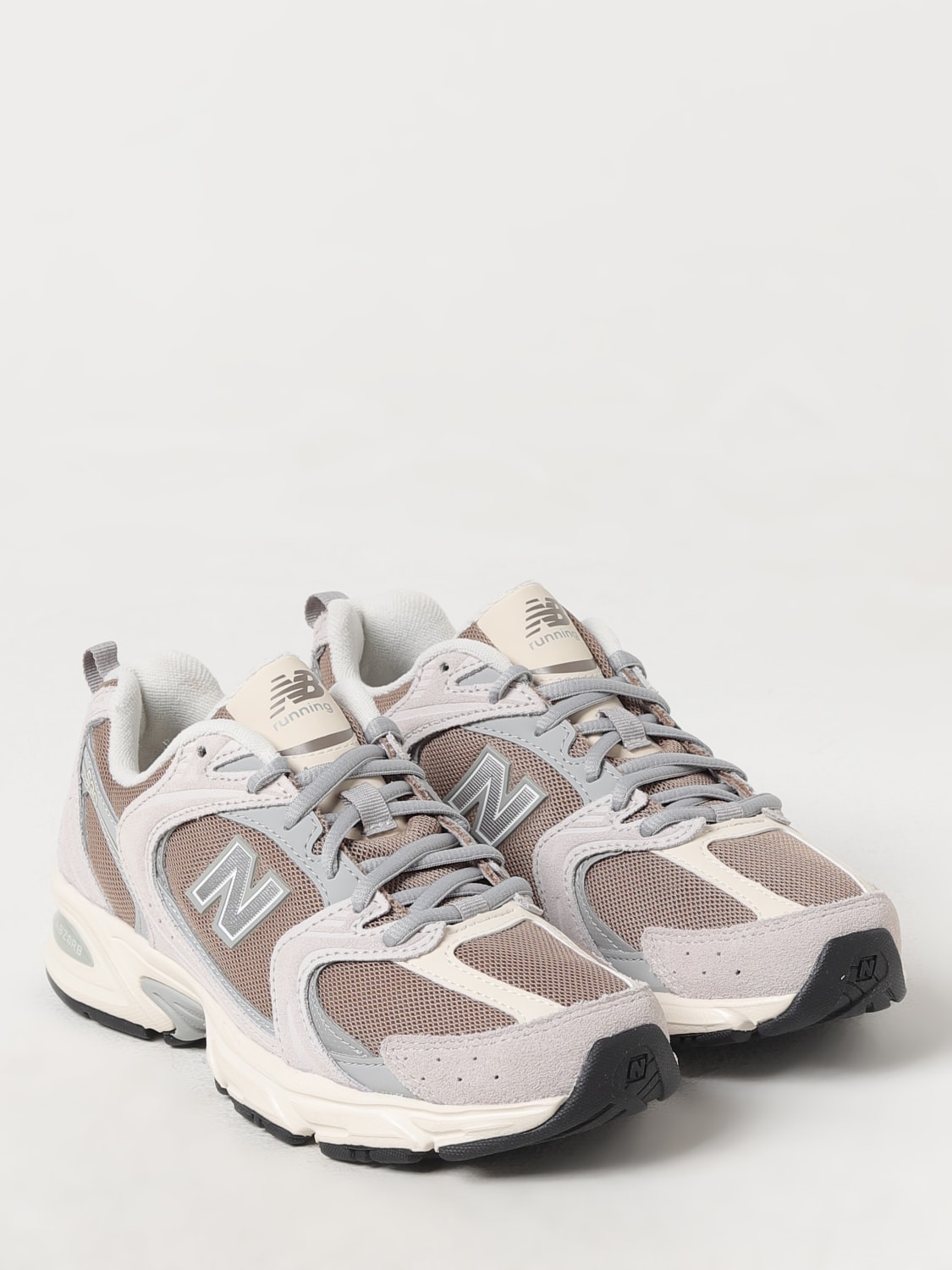 NEW BALANCE Sneakers 530 in camoscio e mesh Beige Sneakers New Balance MR530CN online su GIGLIO.COM