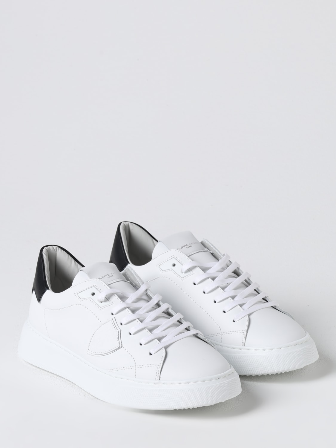 PHILIPPE MODEL SNEAKERS: Sneakers men Philippe Model, White - Img 2