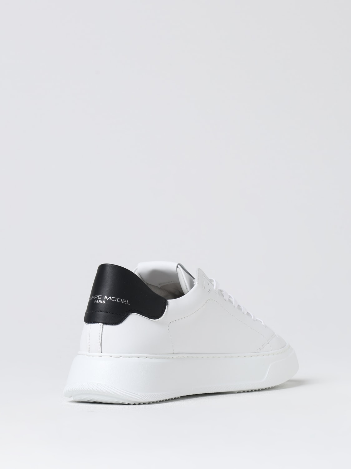 PHILIPPE MODEL SNEAKERS: Sneakers men Philippe Model, White - Img 3