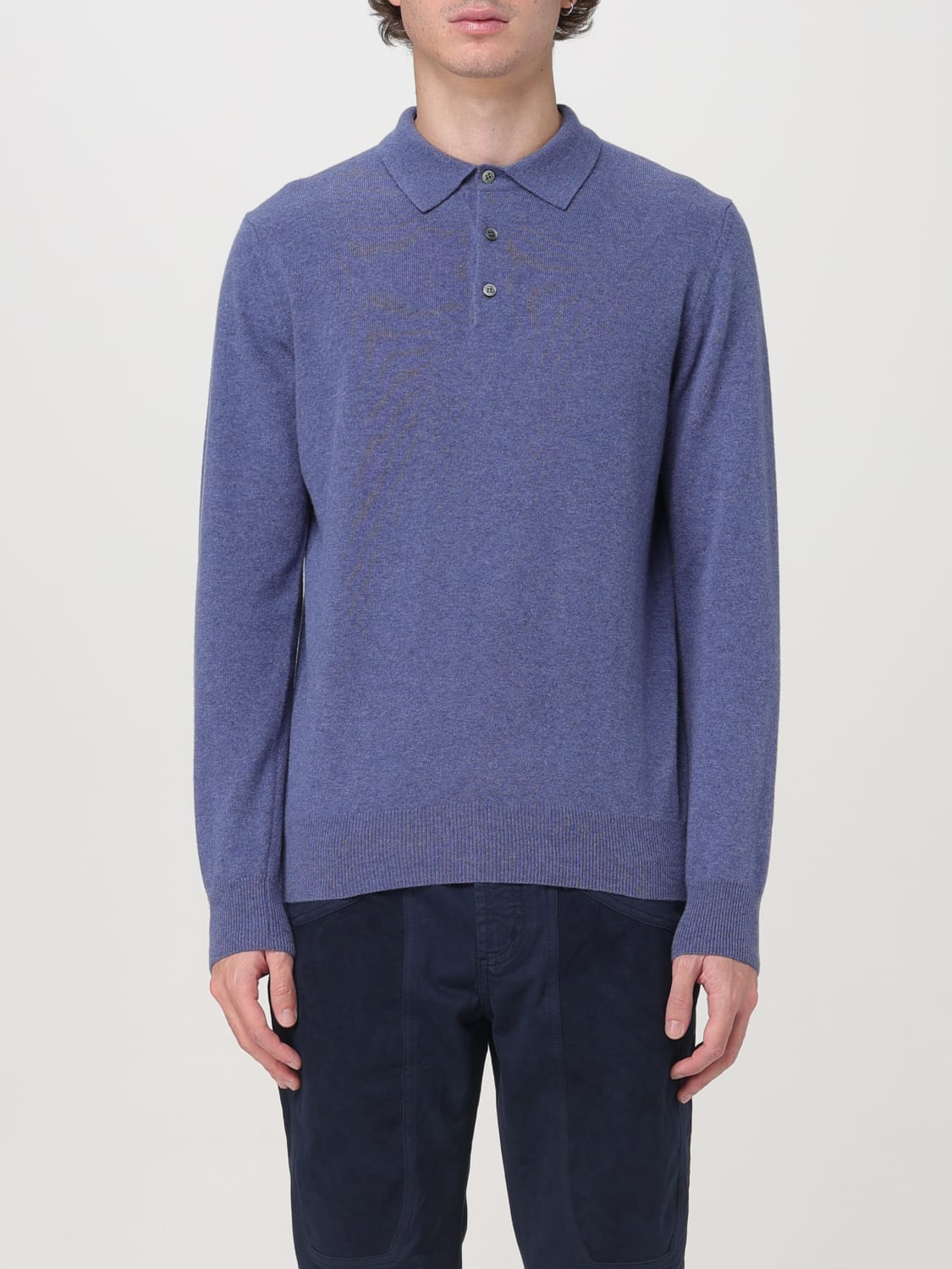 XC POLO SHIRT: Sweater men XC, Gnawed Blue - Img 1