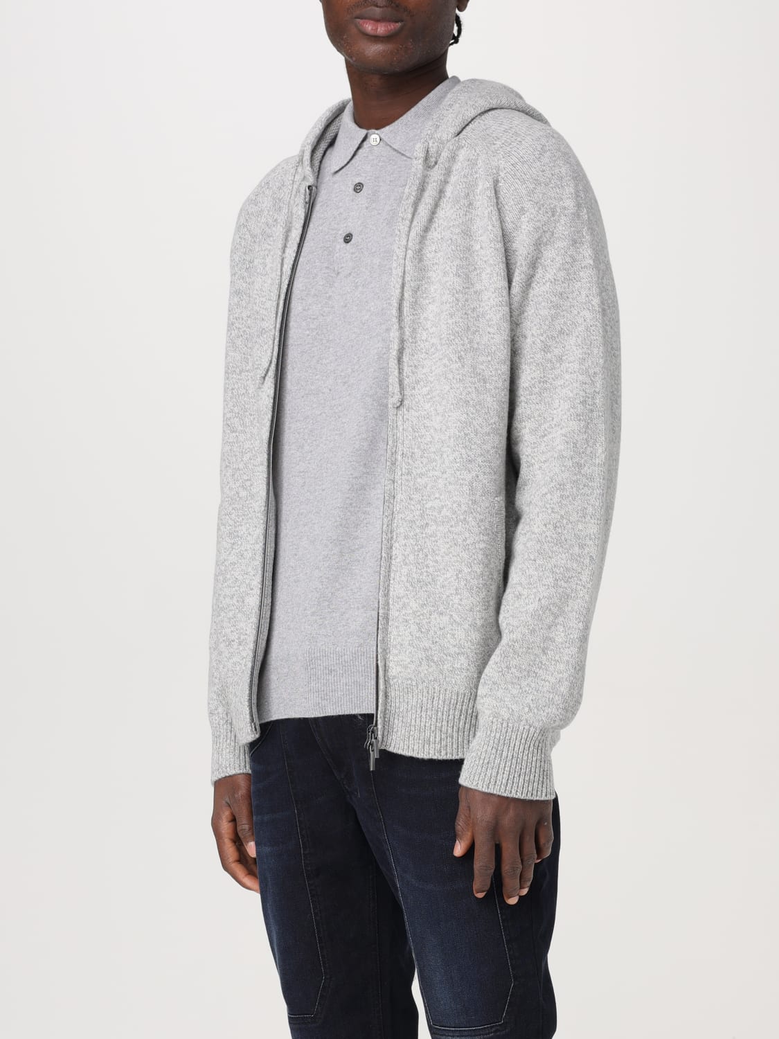 XC SWEATSHIRT: Pullover herren XC, Grau - Img 3