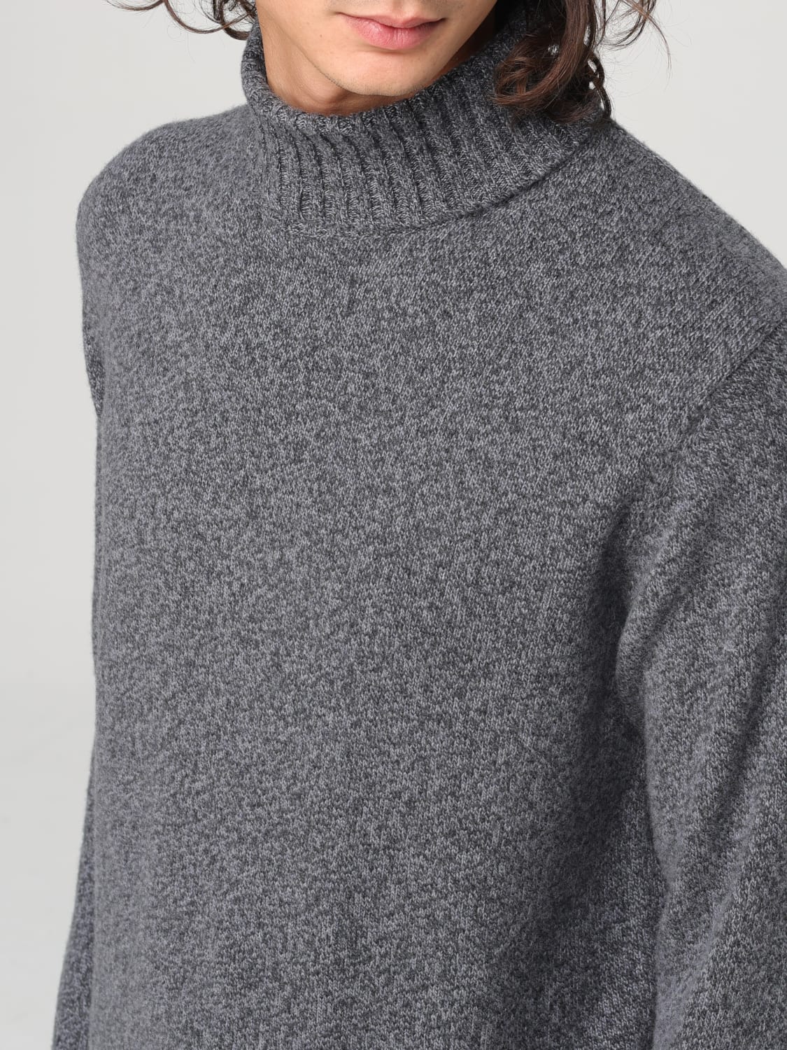 XC SWEATER: Sweater men XC, Charcoal - Img 3