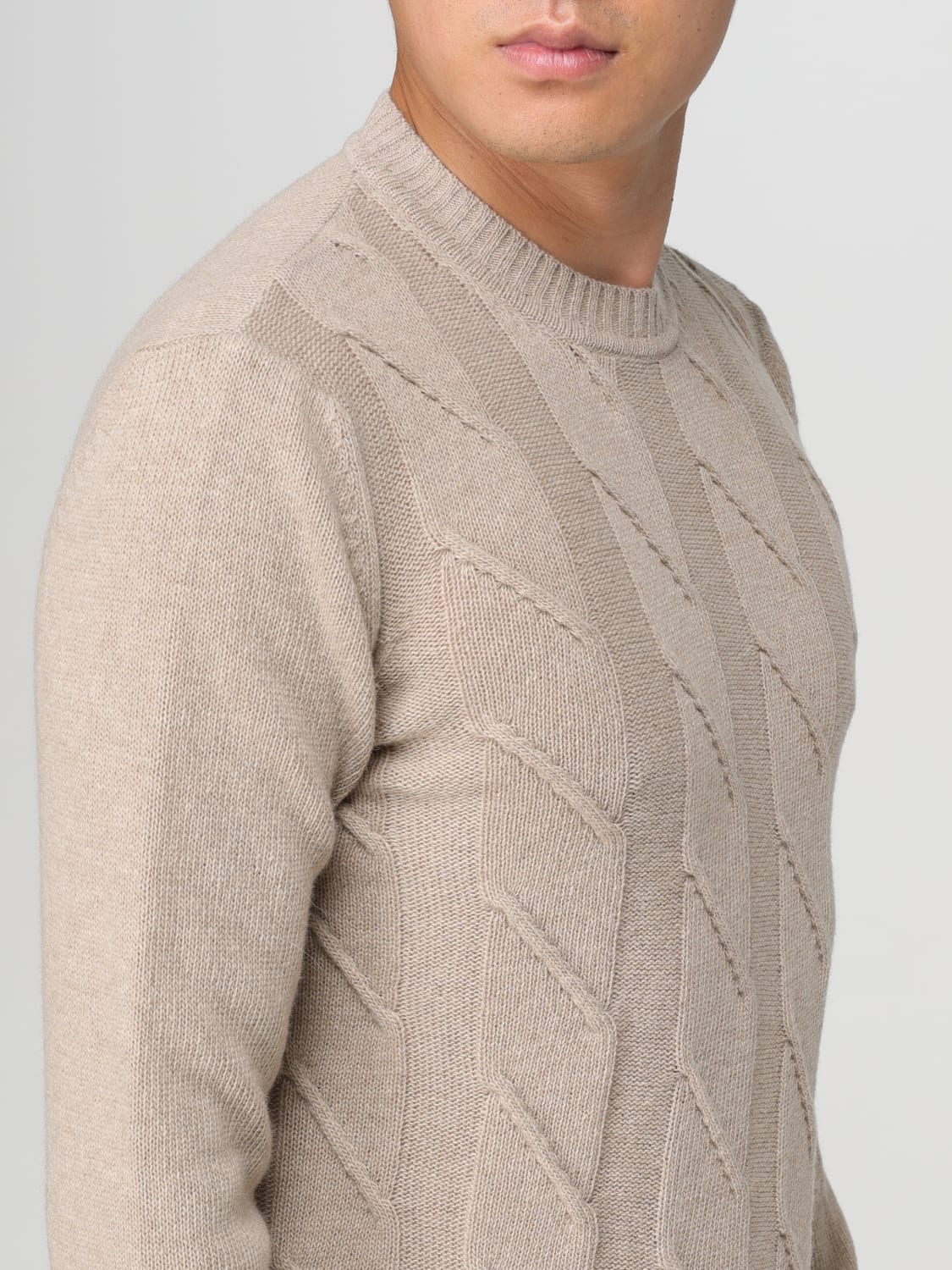 XC SWEATER: Sweater men XC, Beige - Img 3