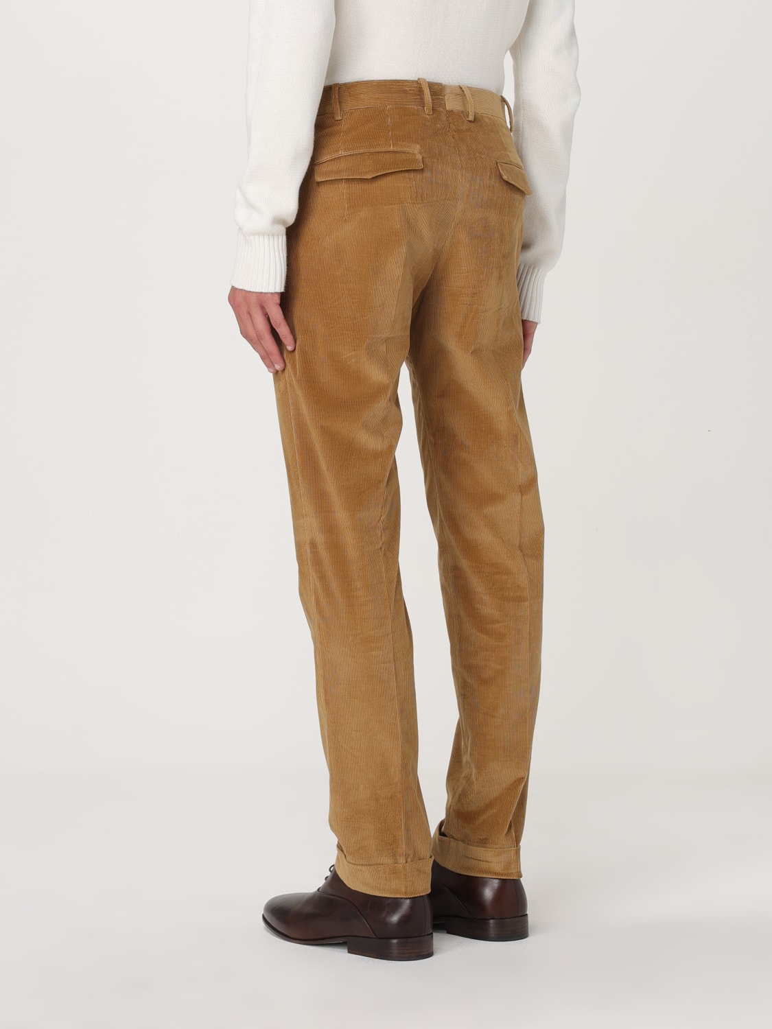 PT TORINO 팬츠: 팬츠 남성 Pt Torino, 카멜 - Img 2