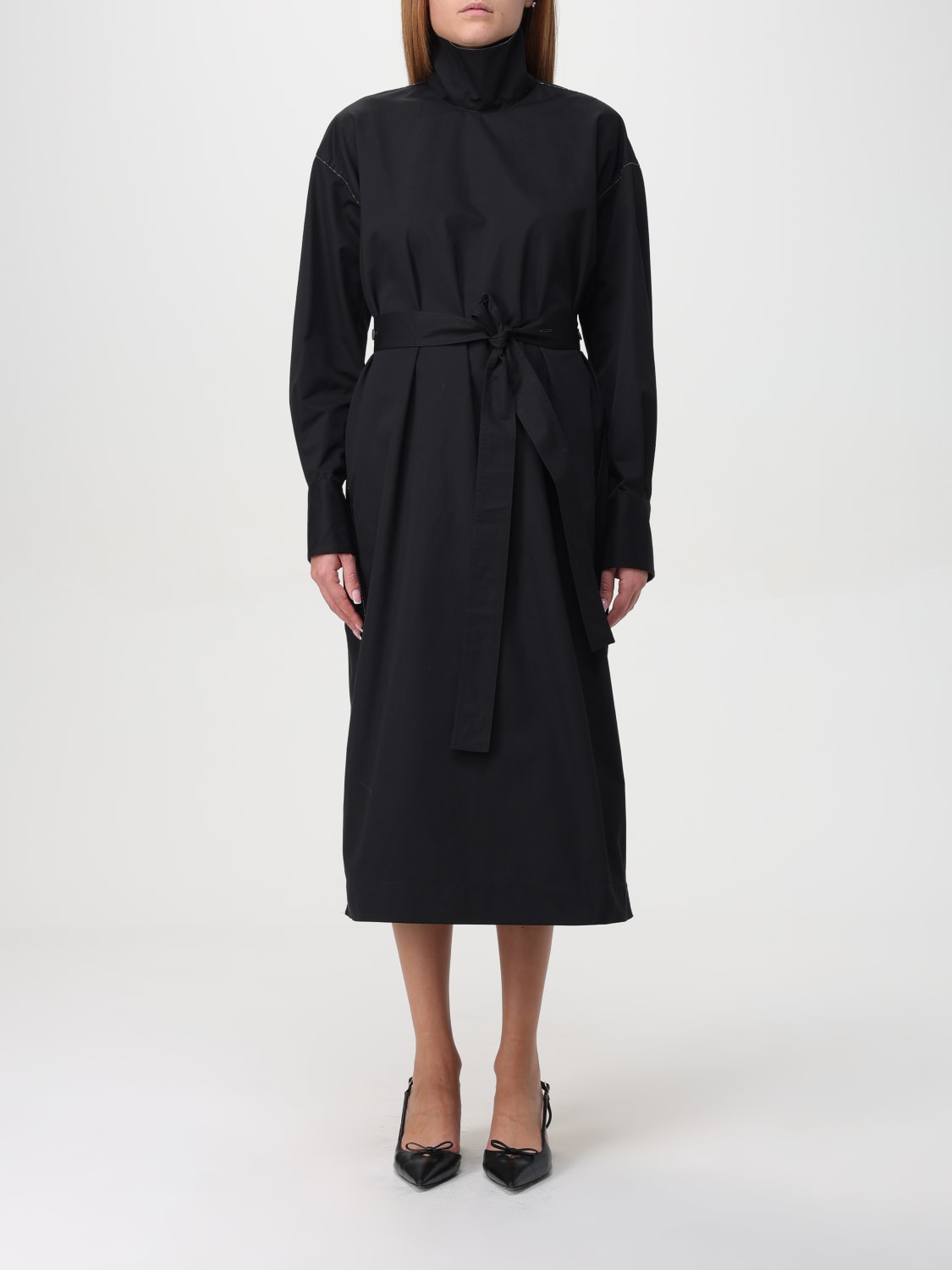 FABIANA FILIPPI DRESS: Dress woman Fabiana Filippi, Black - Img 1