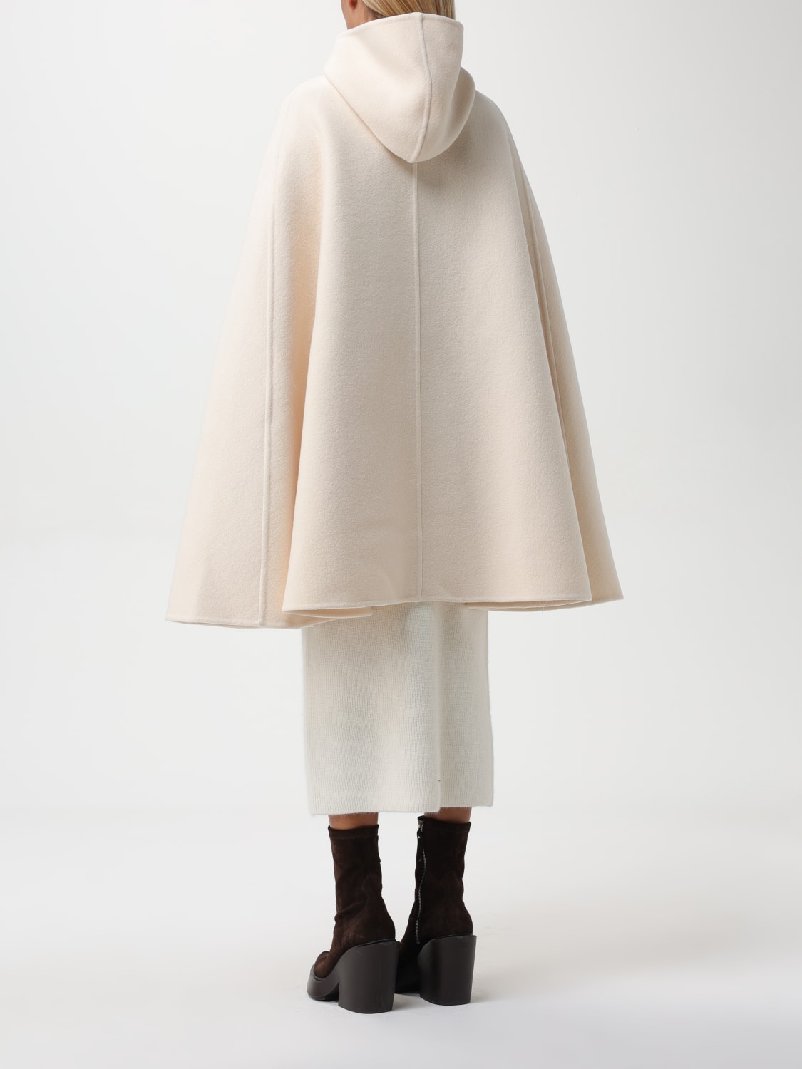 FABIANA FILIPPI COAT: Coat woman Fabiana Filippi, Butter - Img 3