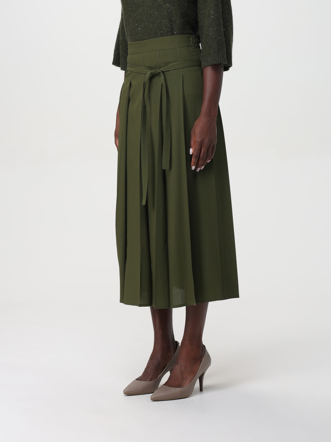 FABIANA FILIPPI SKIRT: Skirt woman Fabiana Filippi, Green - Img 4