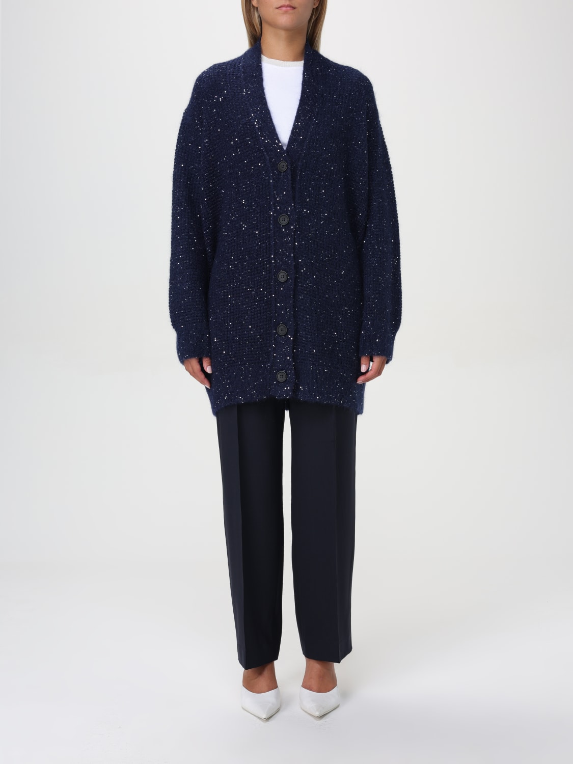 Giglio Cardigan glitter Fabiana Filippi