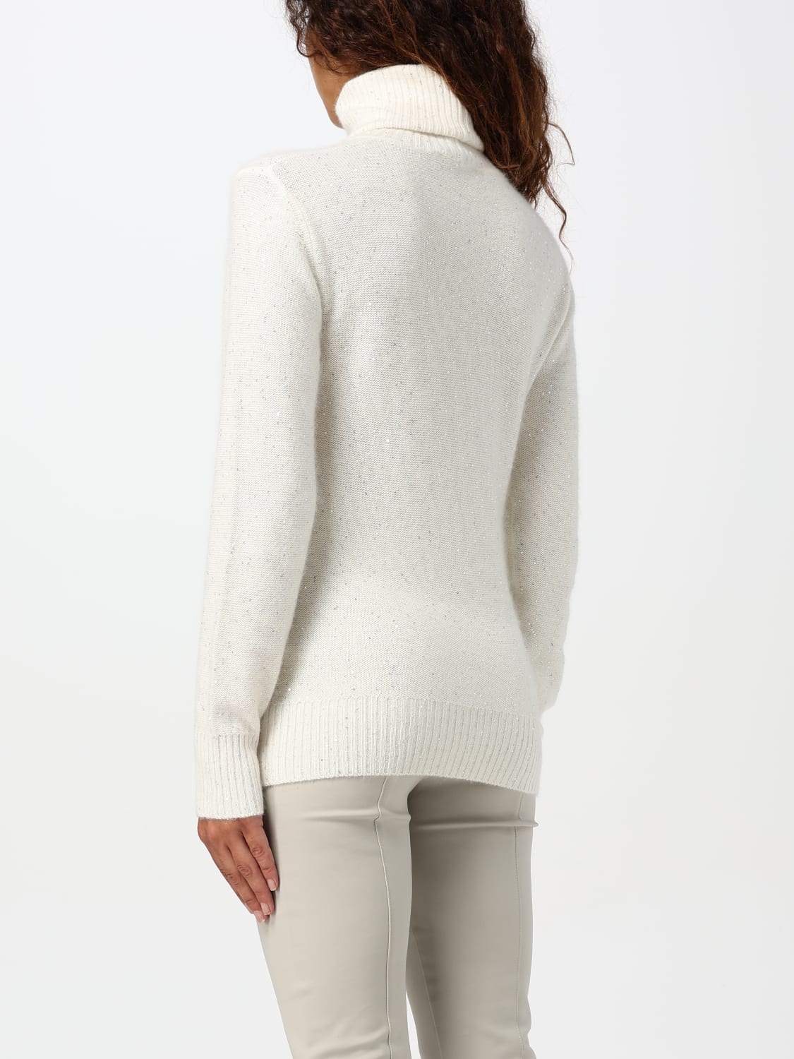 FABIANA FILIPPI SWEATER: Sweater woman Fabiana Filippi, White - Img 2