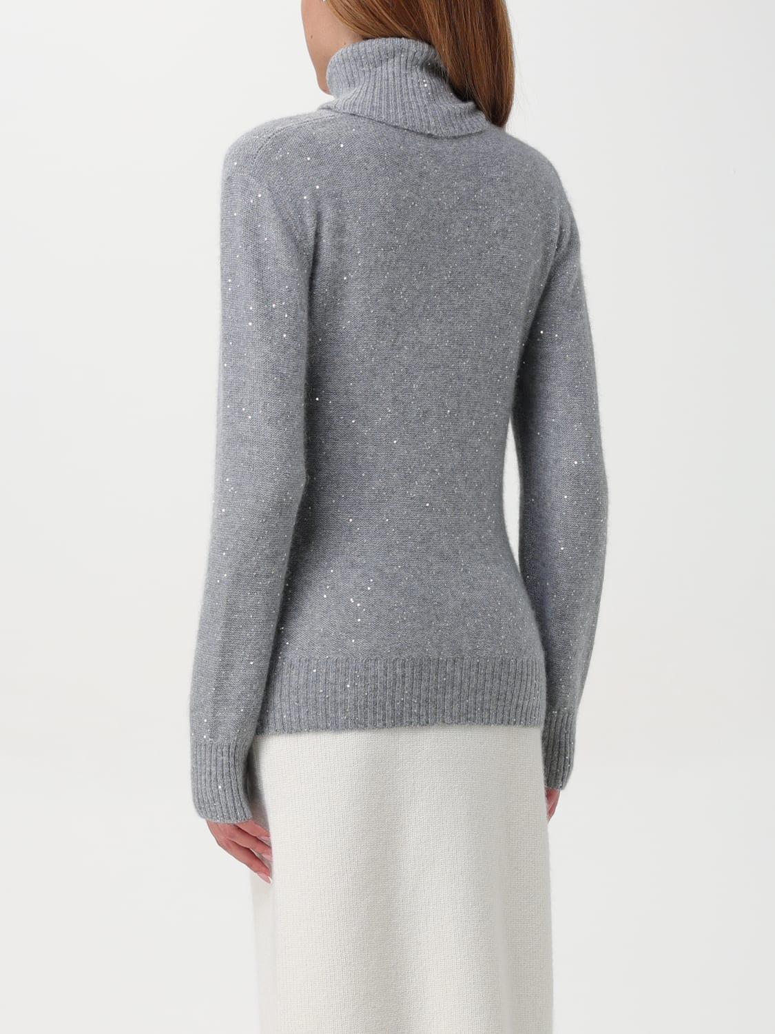 FABIANA FILIPPI SWEATER: Sweater woman Fabiana Filippi, Grey - Img 2