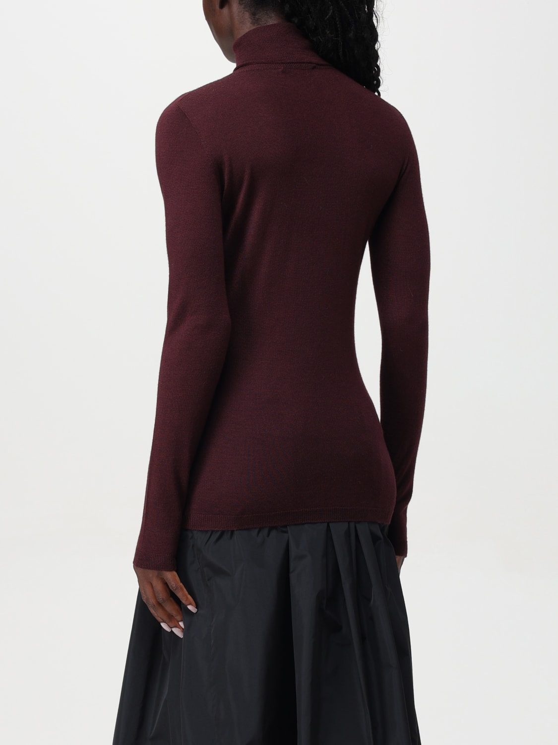 FABIANA FILIPPI SWEATER: Top woman Fabiana Filippi, Burgundy - Img 2