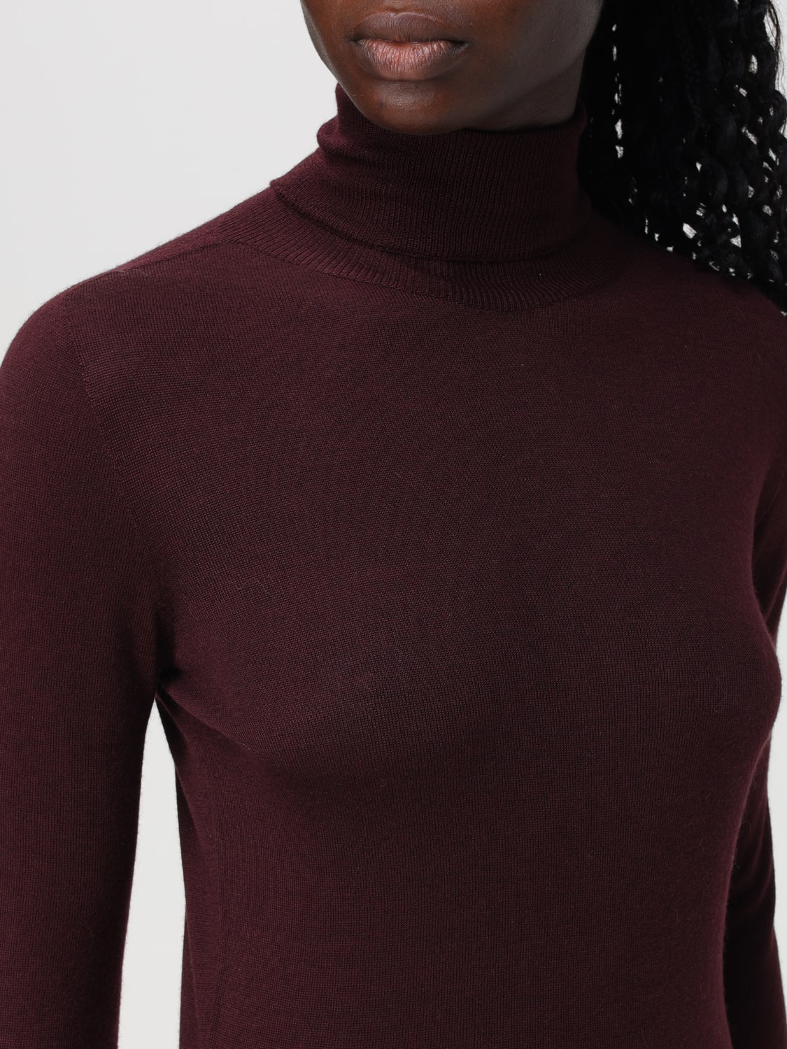 FABIANA FILIPPI SWEATER: Top woman Fabiana Filippi, Burgundy - Img 4