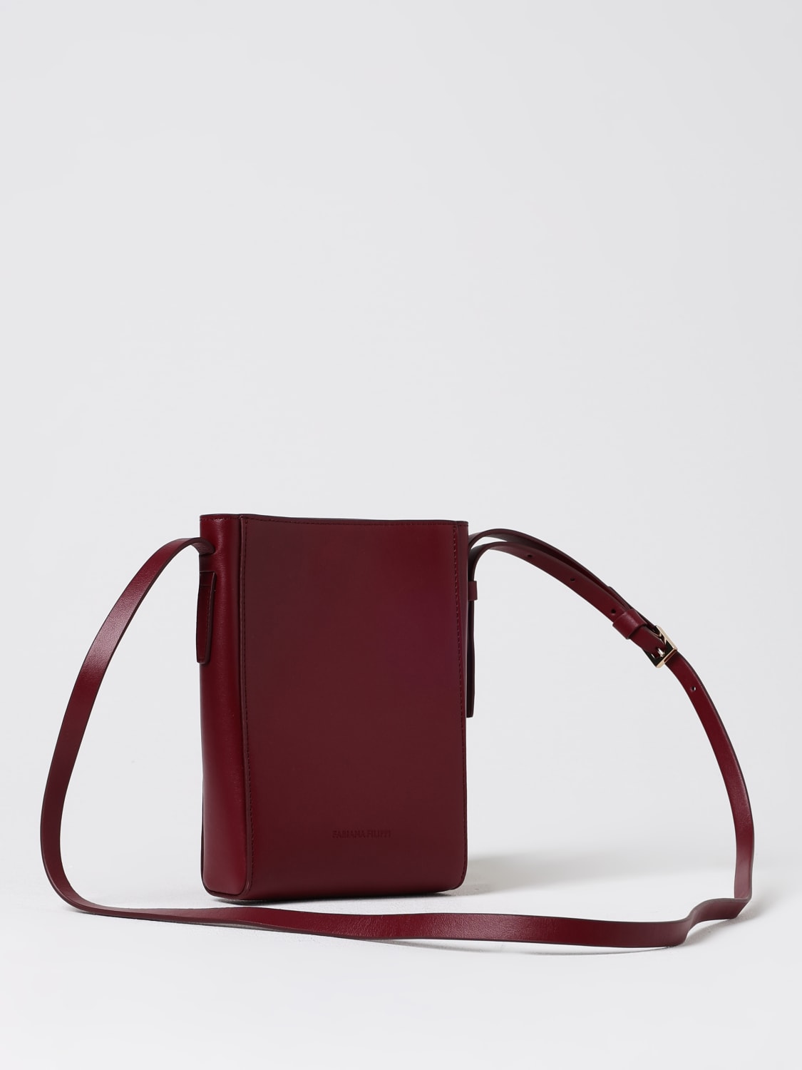 FABIANA FILIPPI MINI BAG: Shoulder bag woman Fabiana Filippi, Burgundy - Img 2