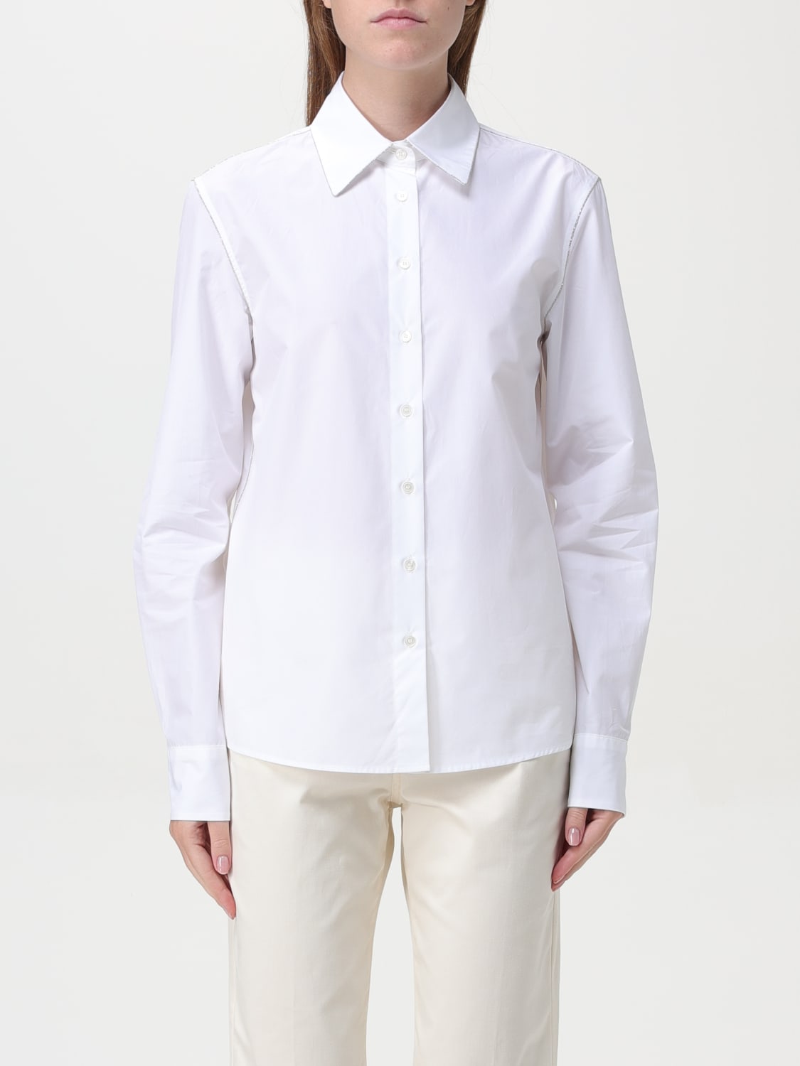 FABIANA FILIPPI SHIRT: Shirt woman Fabiana Filippi, White - Img 1