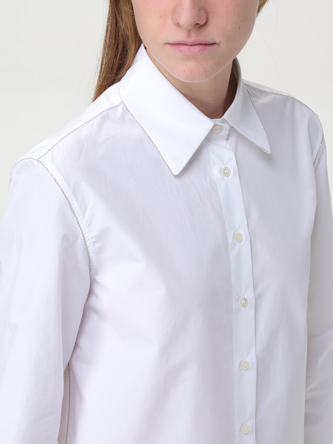 FABIANA FILIPPI SHIRT: Shirt woman Fabiana Filippi, White - Img 4