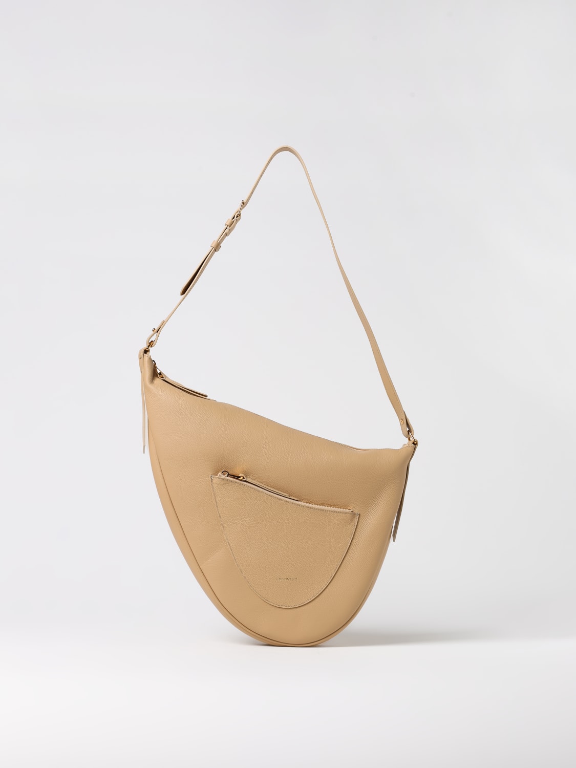 ショルダーバッグ・ポシェット COCCINELLE Women Shoulder Bags E1 SUA 15 01 01846 Beige COCCINELLE Shoulderbag Grained Leather Fresh Beige | Buy