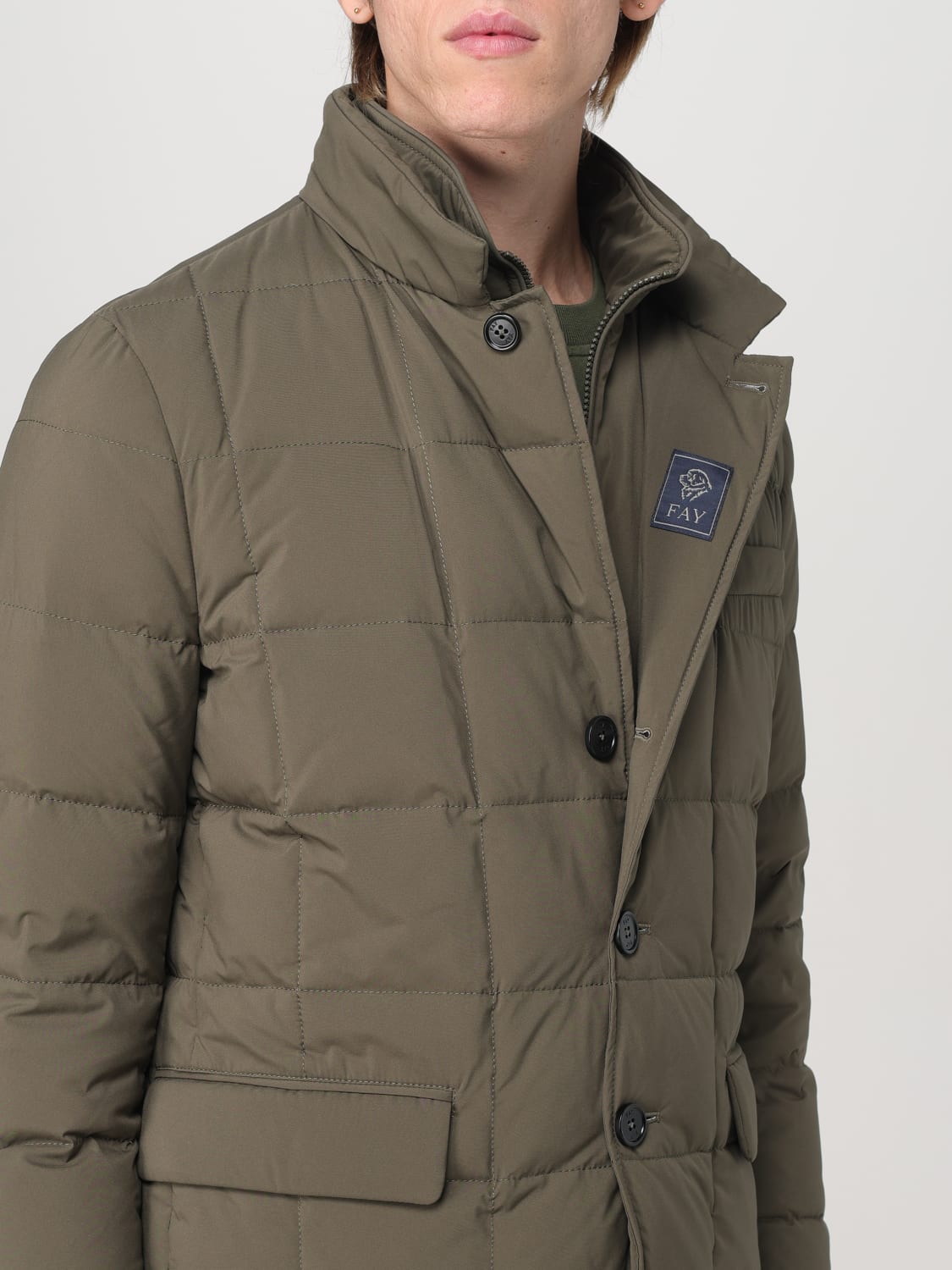 FAY JACKET: Jacket men Fay, Green - Img 4