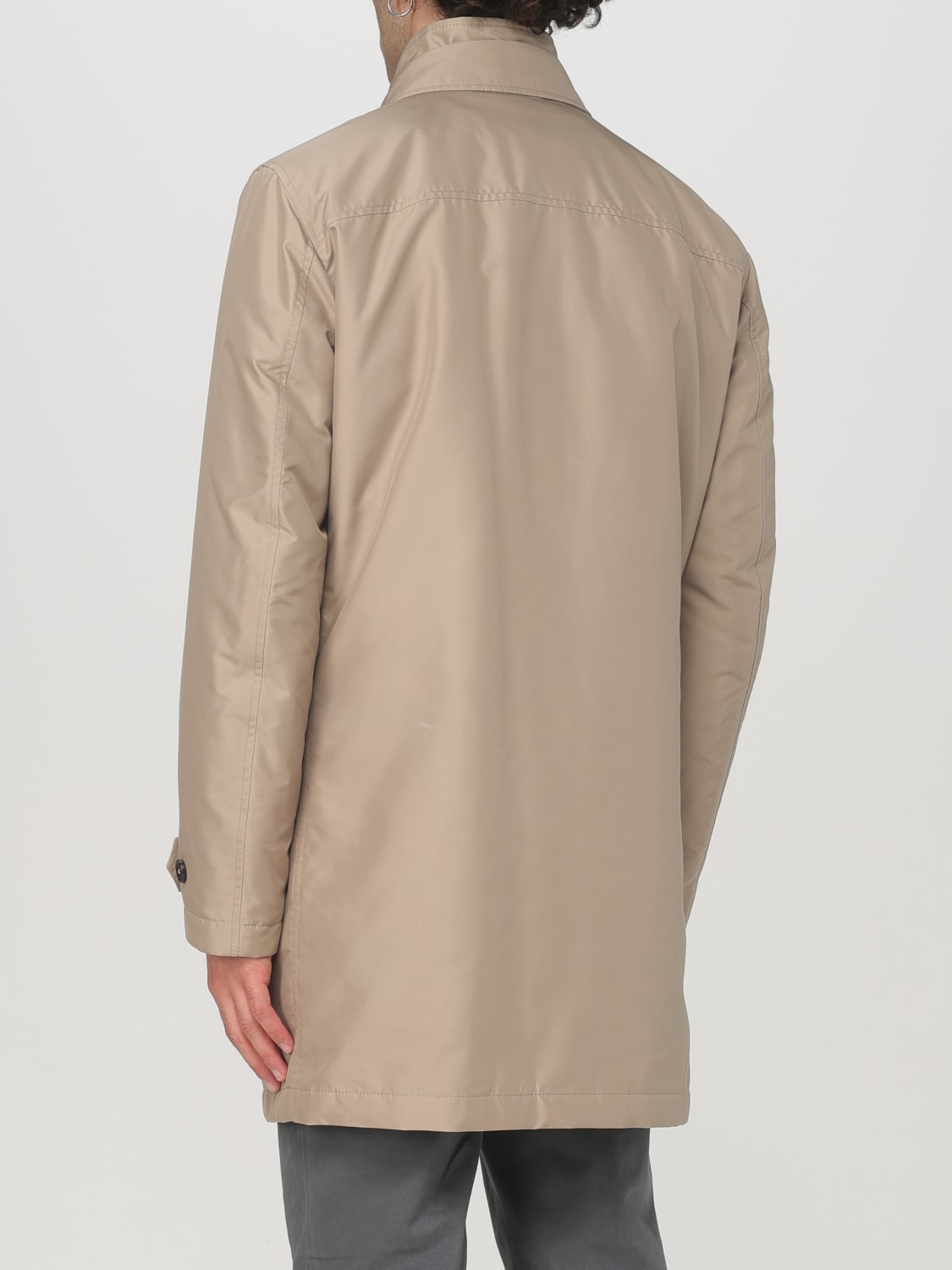 FAY JACKET: Fay nylon parka, Sand - Img 2