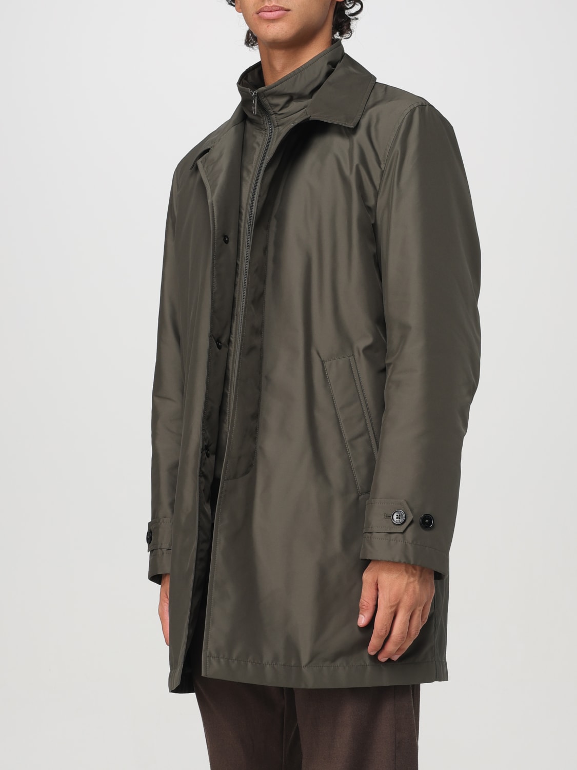 FAY GIACCA: Parka Fay in nylon , Bosco - Img 3