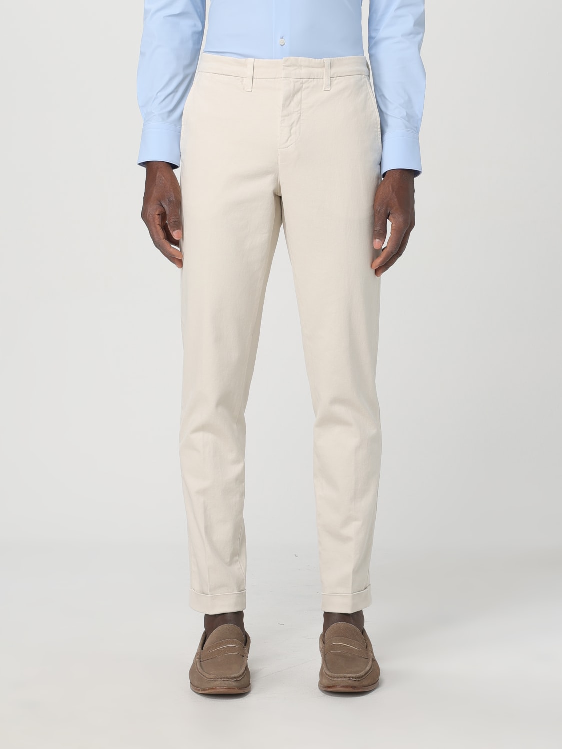 FAY PANTS: Pants men Fay, White - Img 1