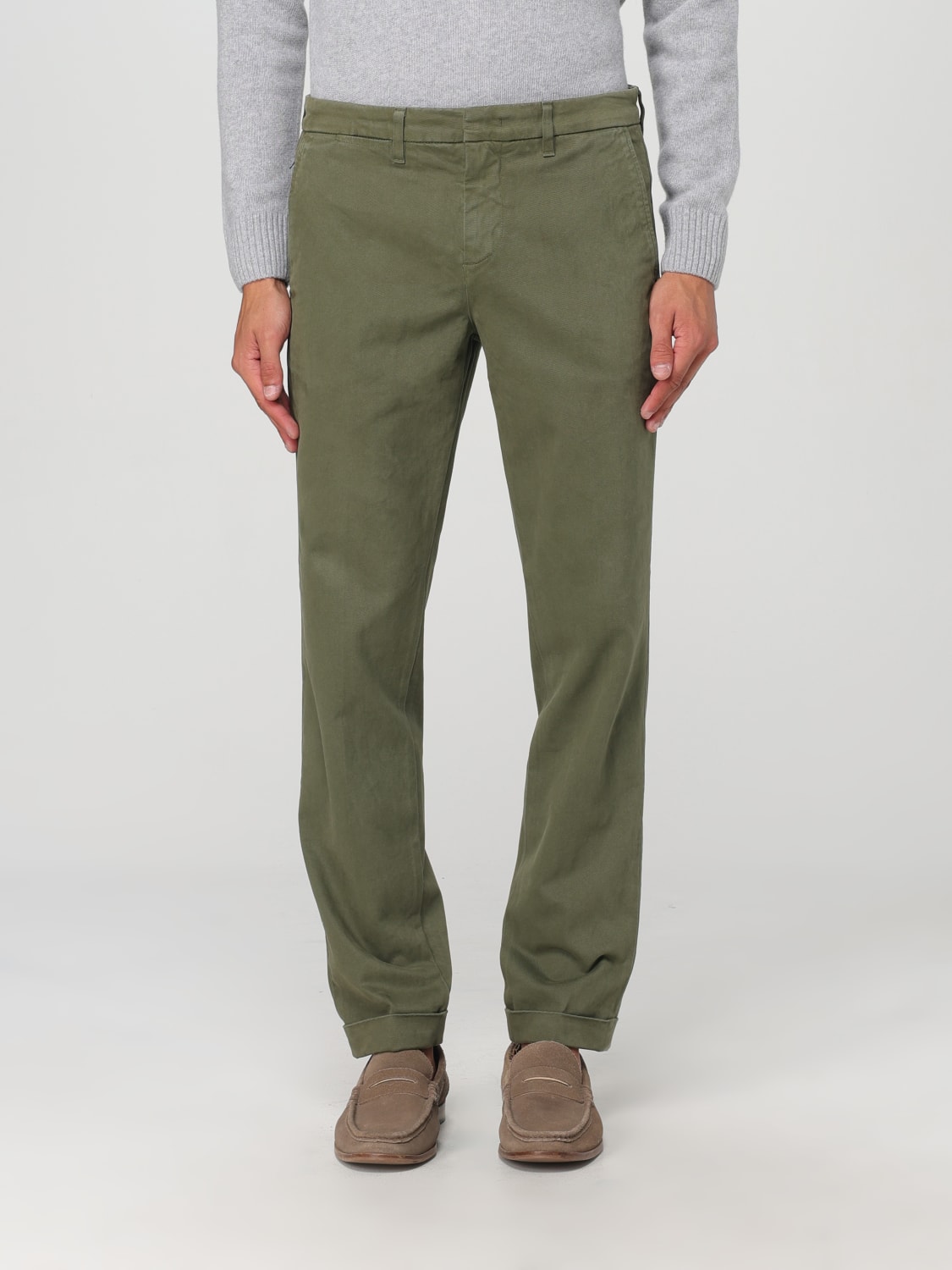 FAY PANTS: Pants men Fay, Green - Img 1