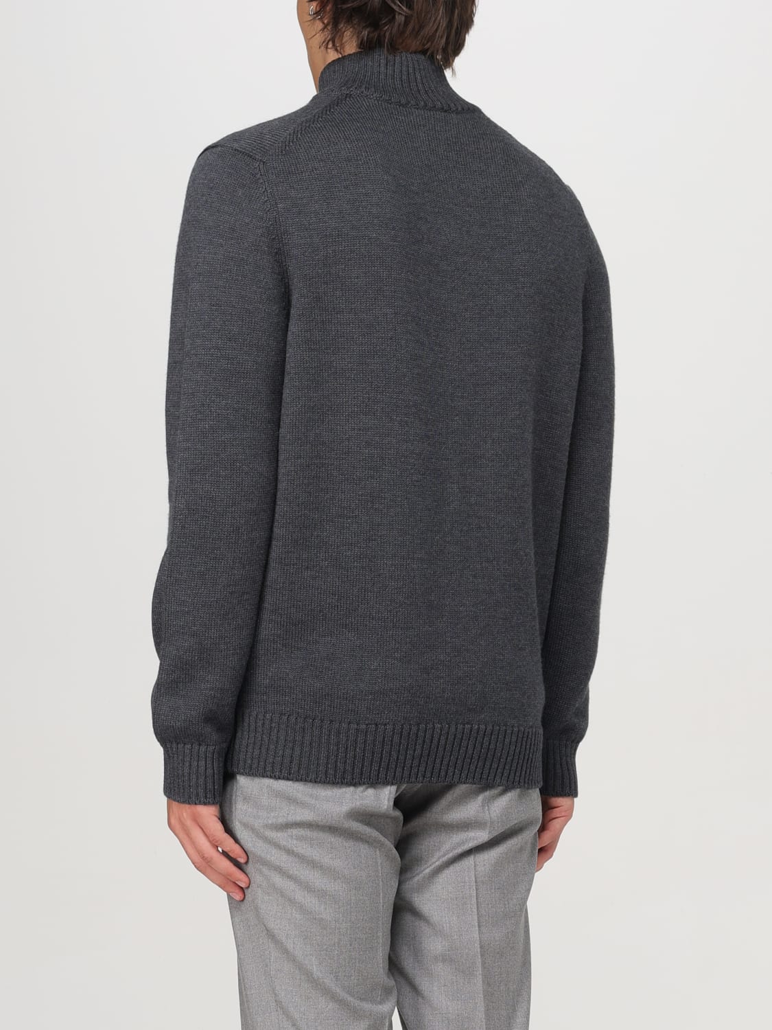 FAY SWEATER: Sweater men Fay, Grey - Img 2