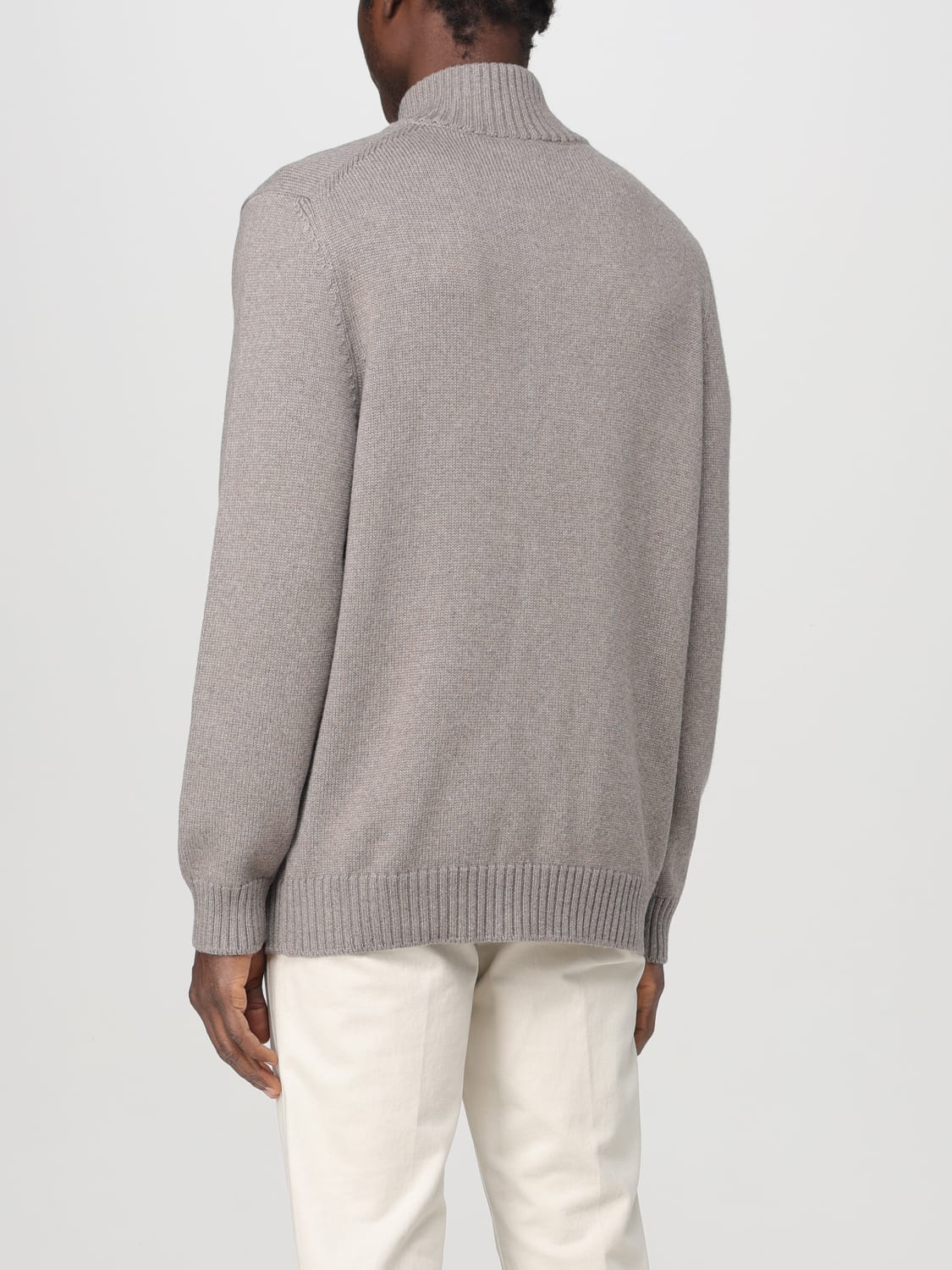 FAY SWEATER: Sweater men Fay, Kaki - Img 2