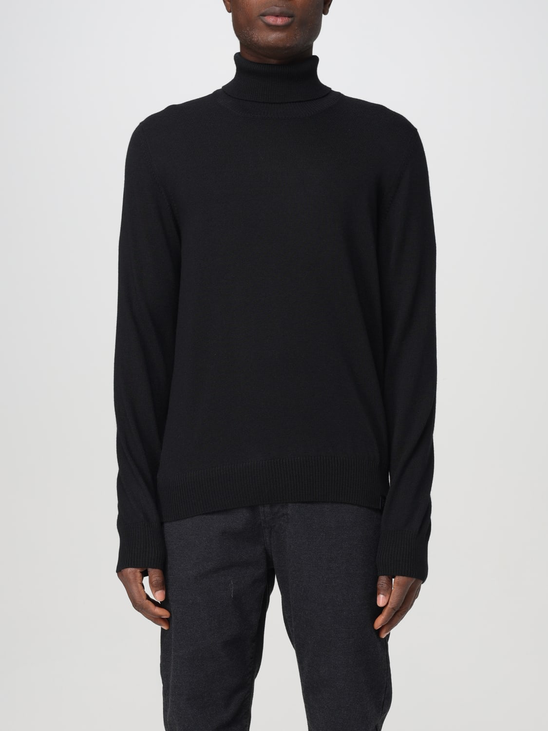 FAY SWEATER: Sweater men Fay, Black - Img 1