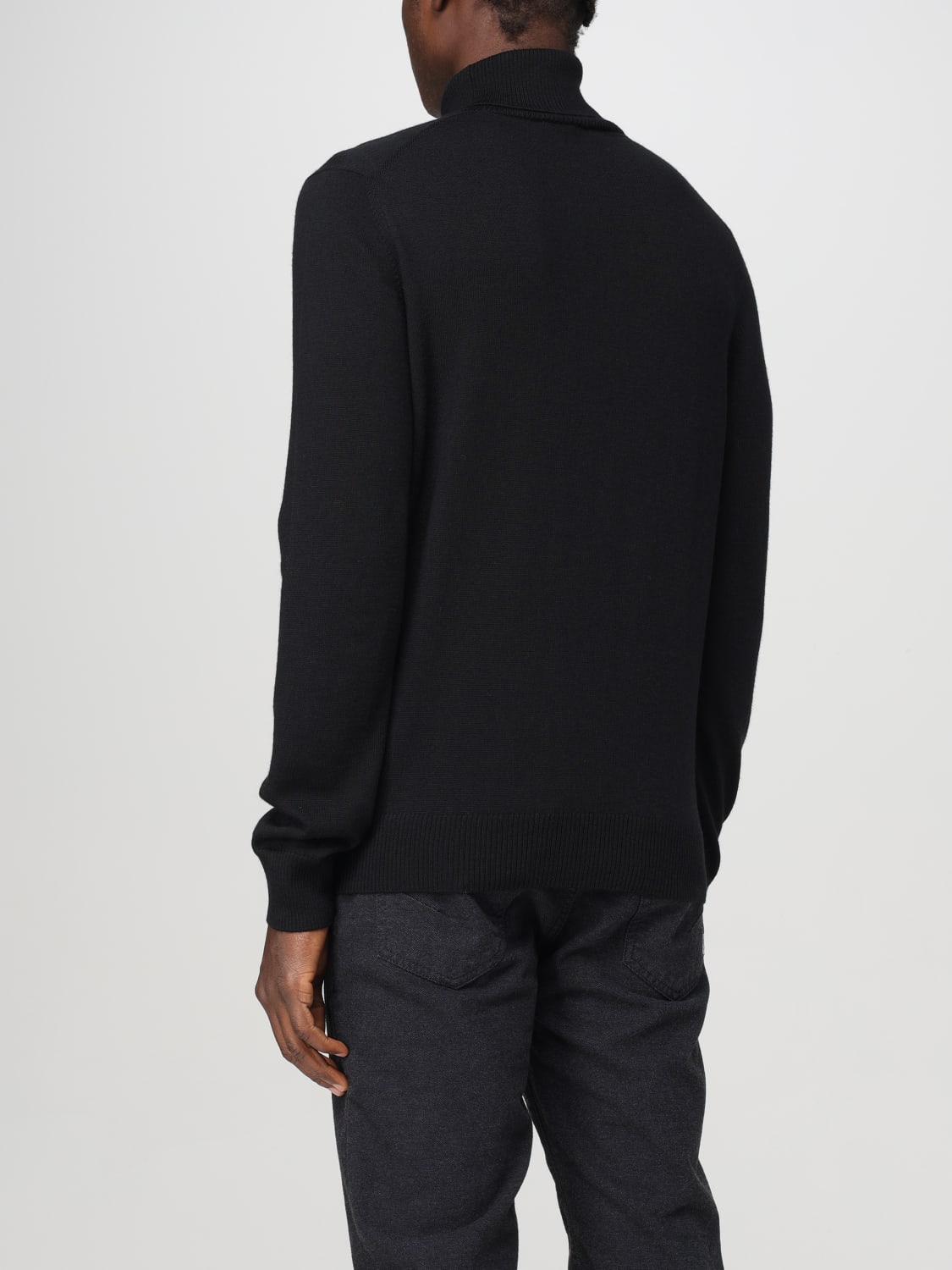 FAY SWEATER: Sweater men Fay, Black - Img 2