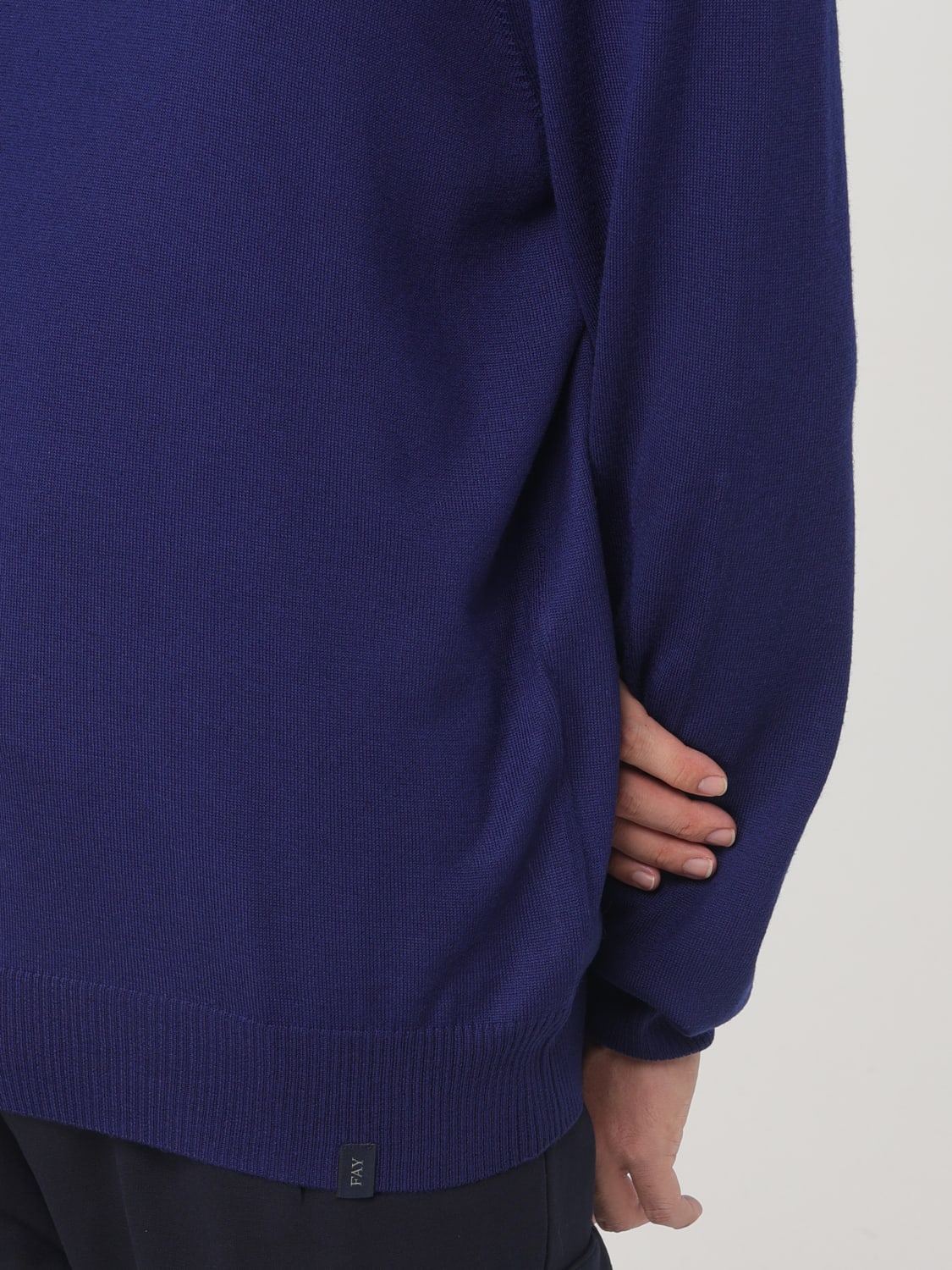 FAY SWEATER: Sweater men Fay, Violet - Img 3