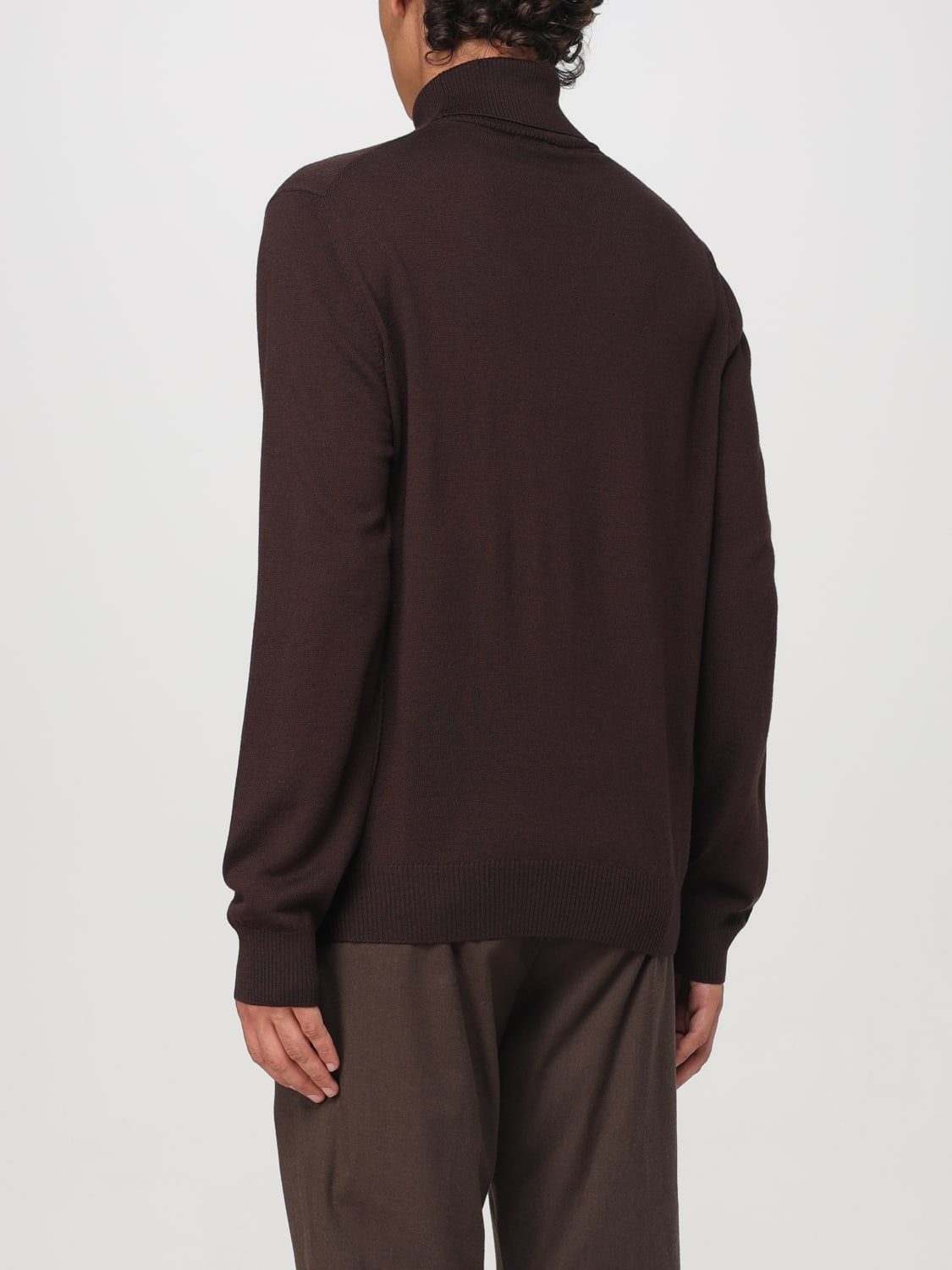 FAY SWEATER: Sweater men Fay, Brown - Img 2