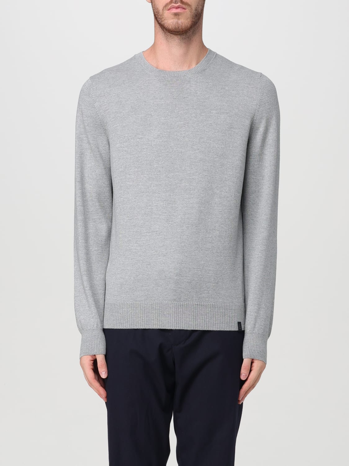 FAY SWEATER: Sweater men Fay, Grey - Img 1