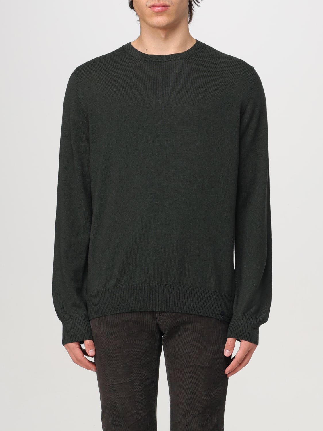 FAY SWEATER: Sweater men Fay, Acid Green - Img 1