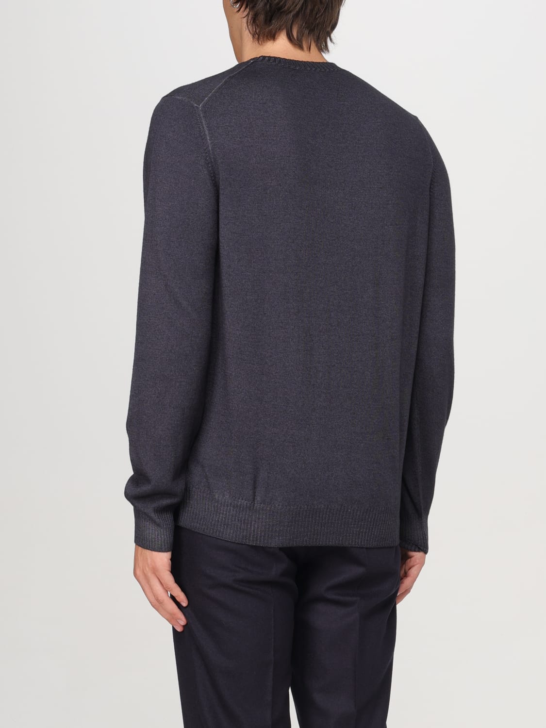 FAY SWEATER: Sweater men Fay, Black - Img 2