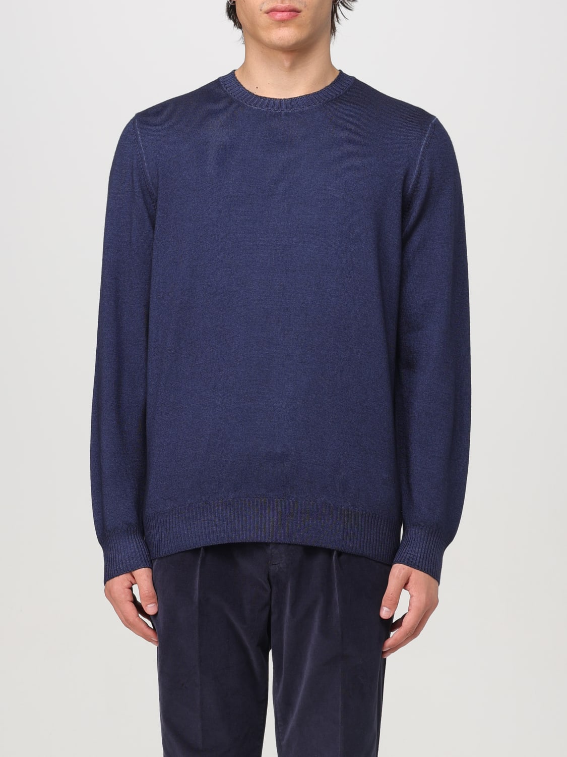 FAY SWEATER: Sweater men Fay, Blue - Img 1