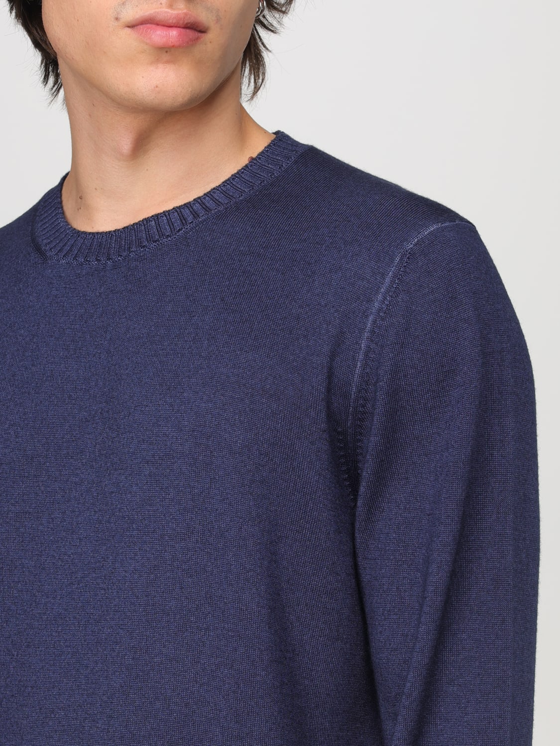 FAY SWEATER: Sweater men Fay, Blue - Img 3