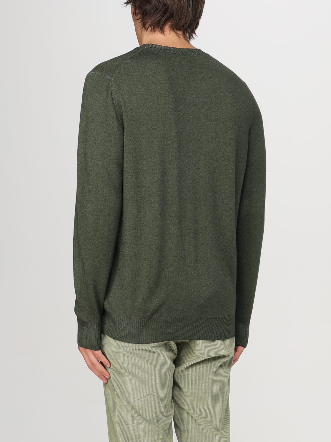 FAY SWEATER: Sweater men Fay, Green - Img 2