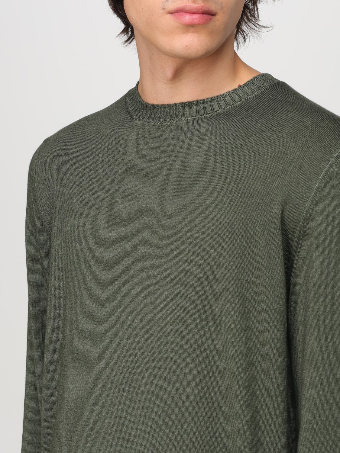 FAY SWEATER: Sweater men Fay, Green - Img 3